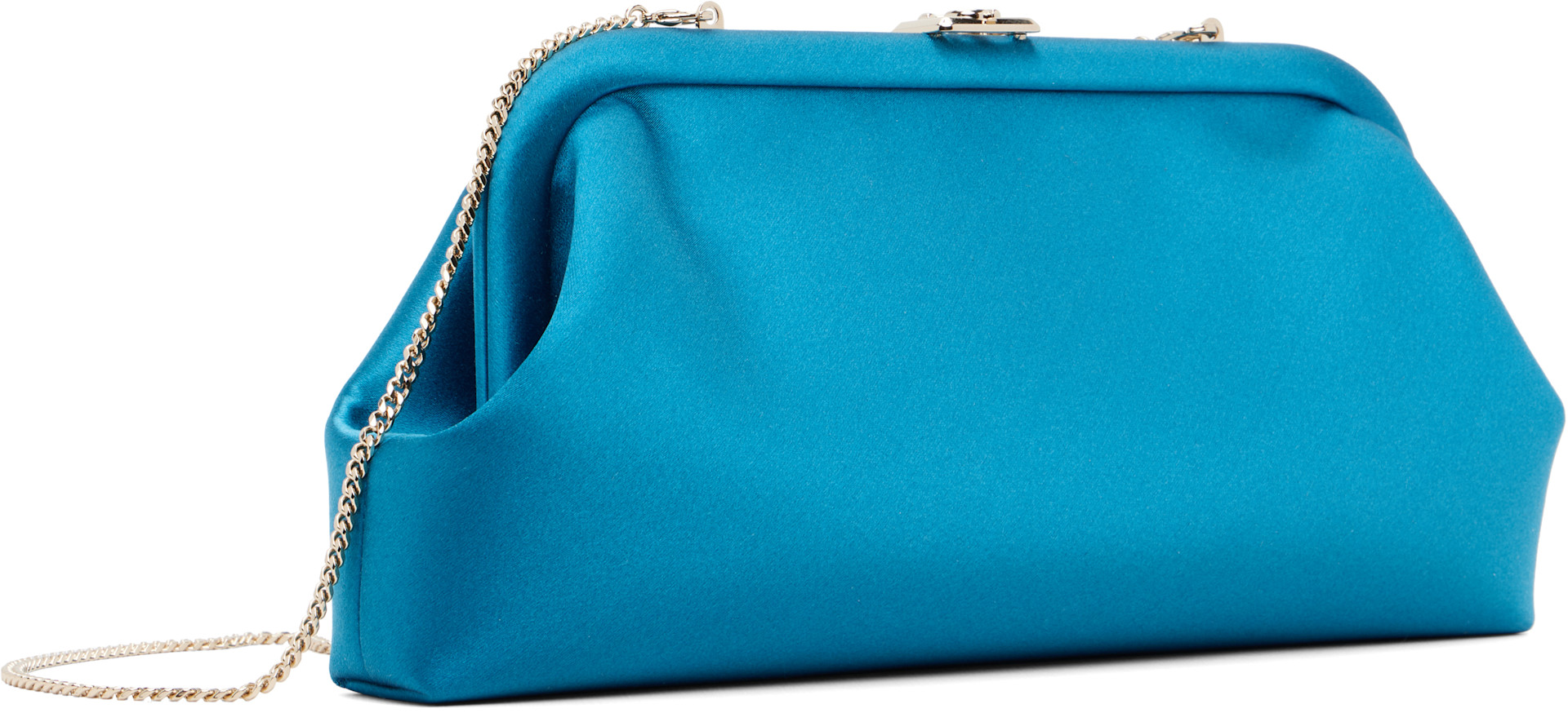 Jimmy Choo - Pochette Skylar bleu