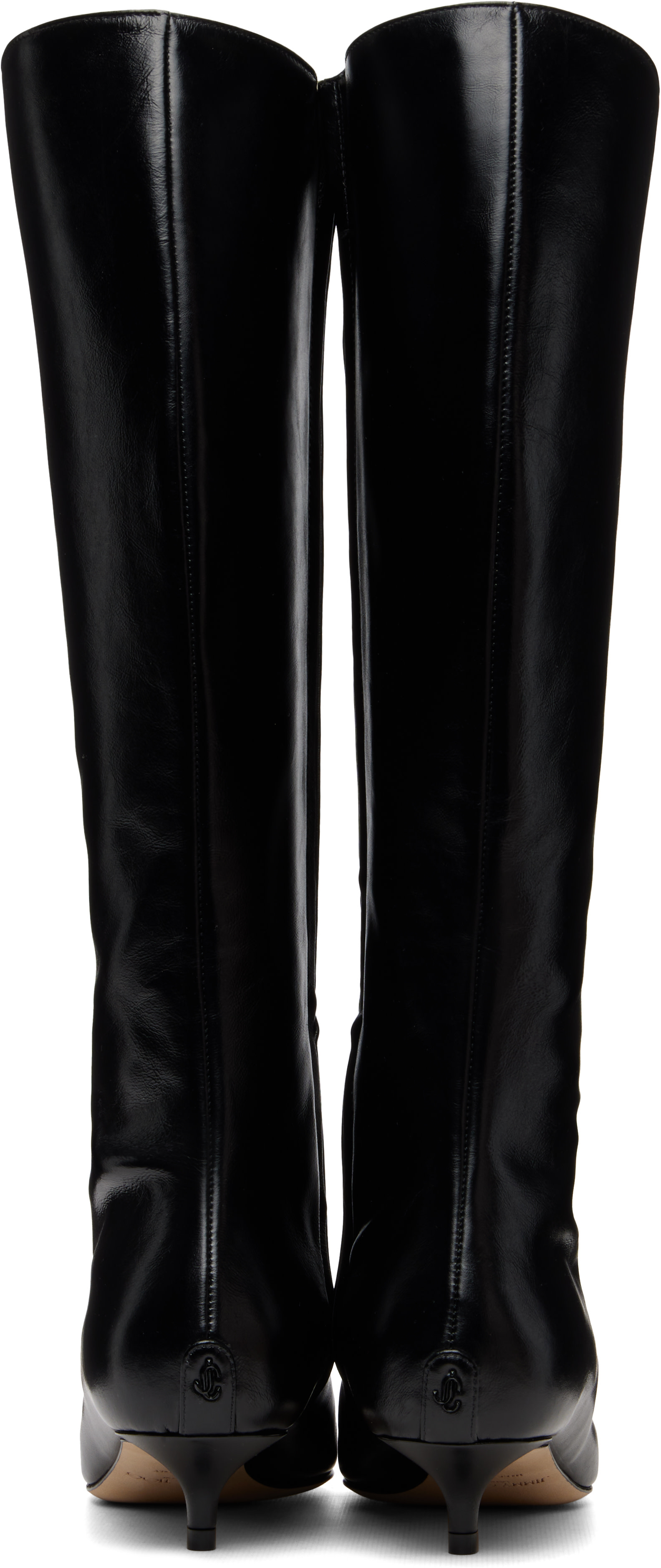 Jimmy Choo: Black Amis 35 Knee Boots | SSENSE