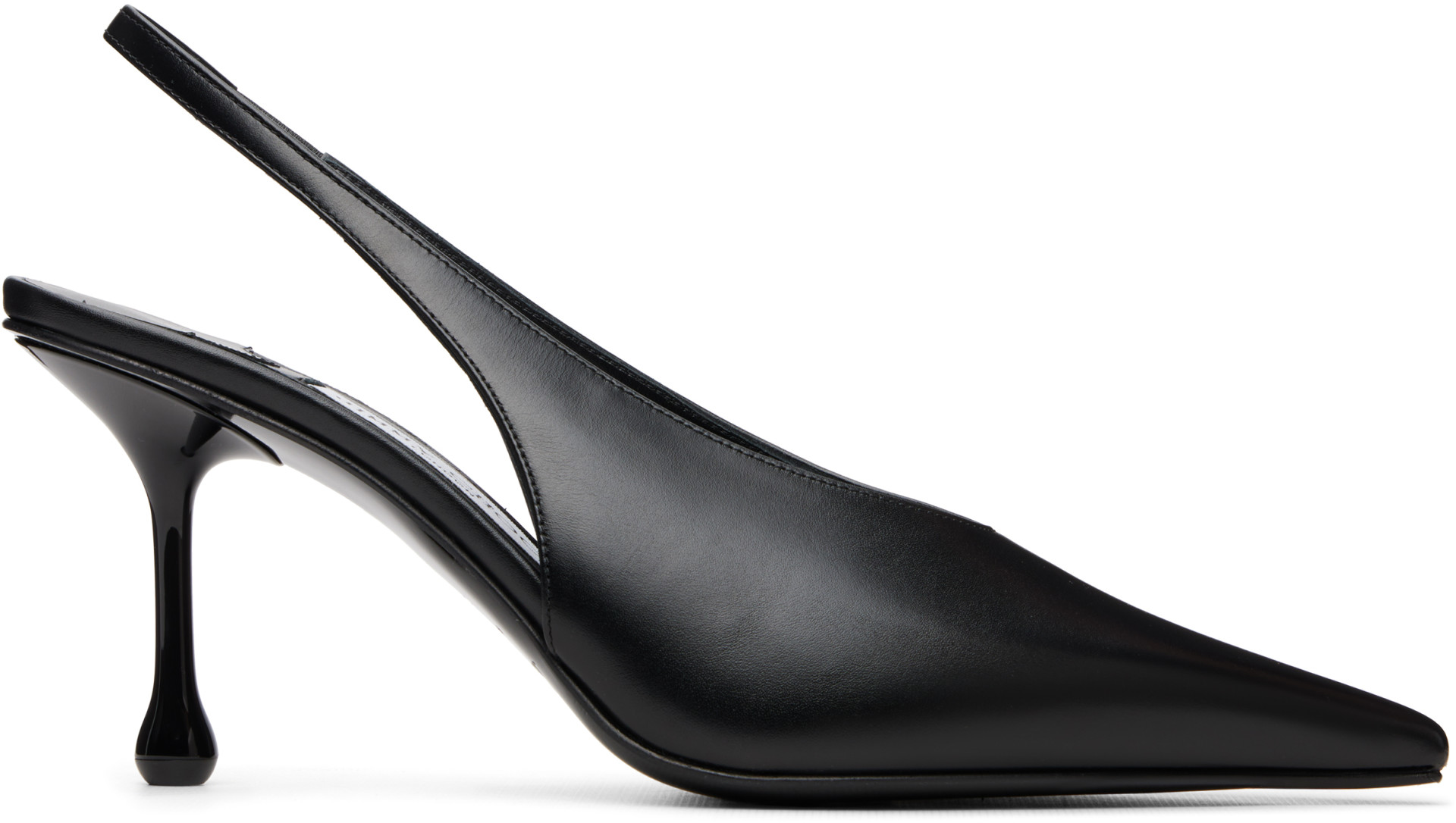 Jimmy Choo: ブラック Isa 80 ヒール | SSENSE 日本