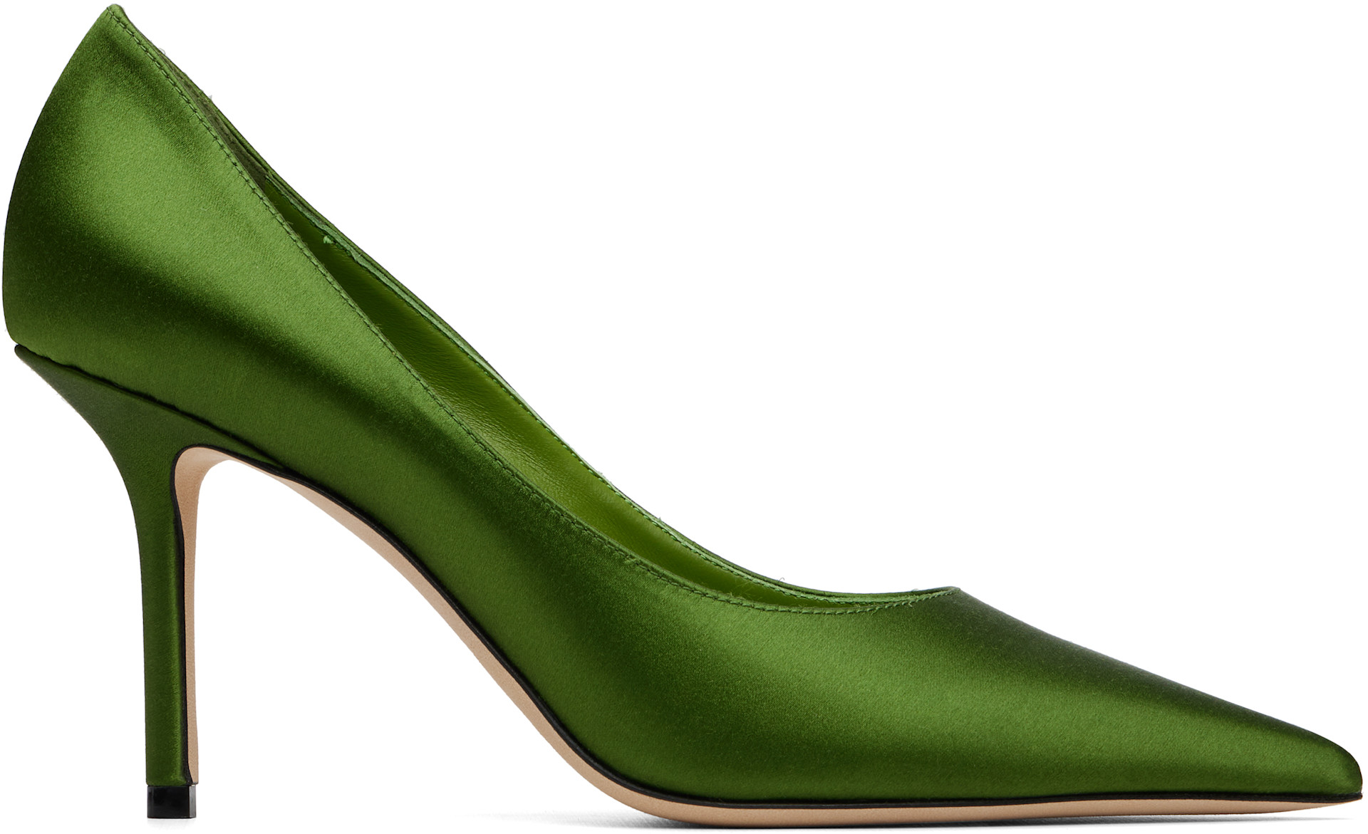 Jimmy Choo - Chaussures à talon Love 85 vertes