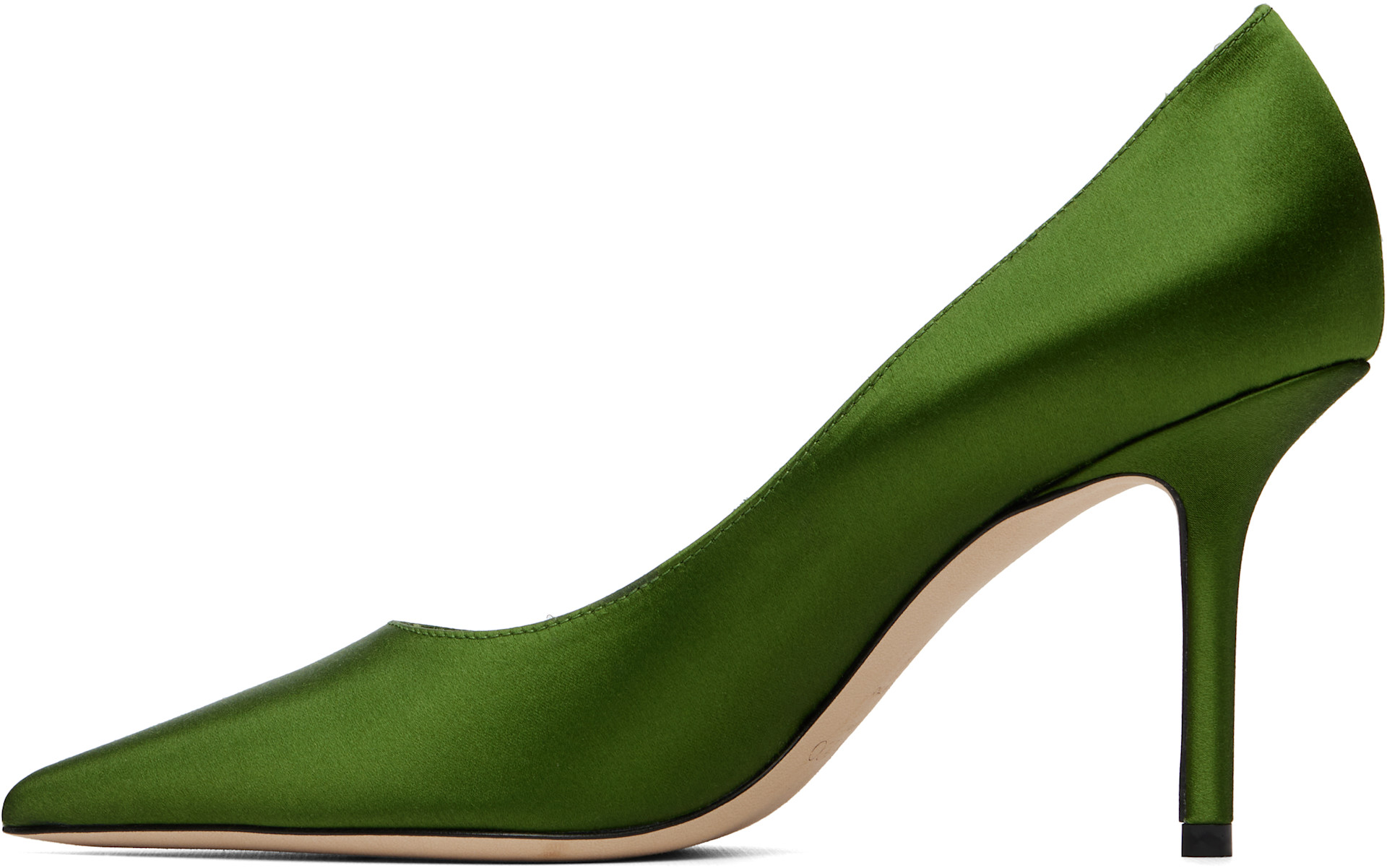Jimmy Choo - Chaussures à talon Love 85 vertes