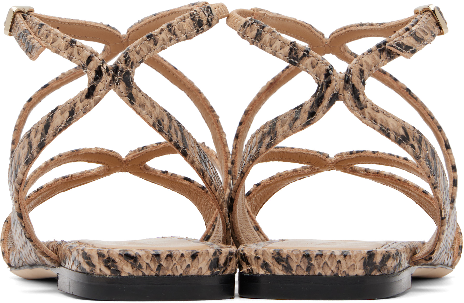 Jimmy Choo - Sandales Ayla beiges