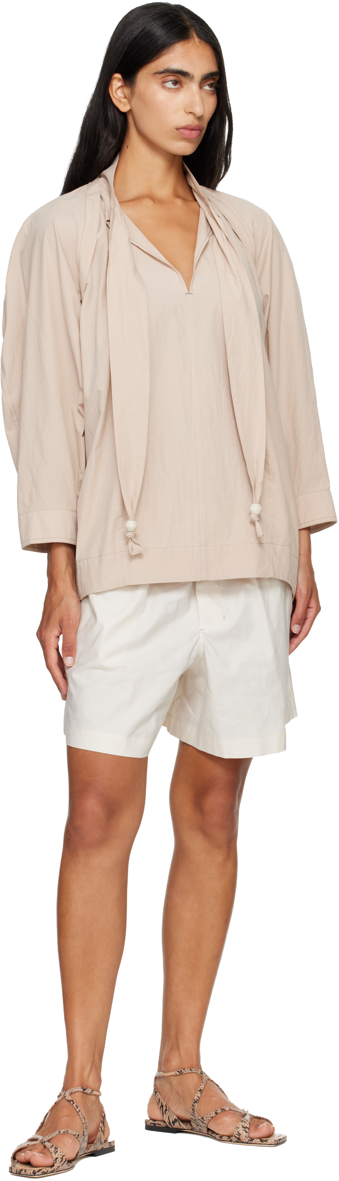 Jimmy Choo - Sandales Ayla beiges