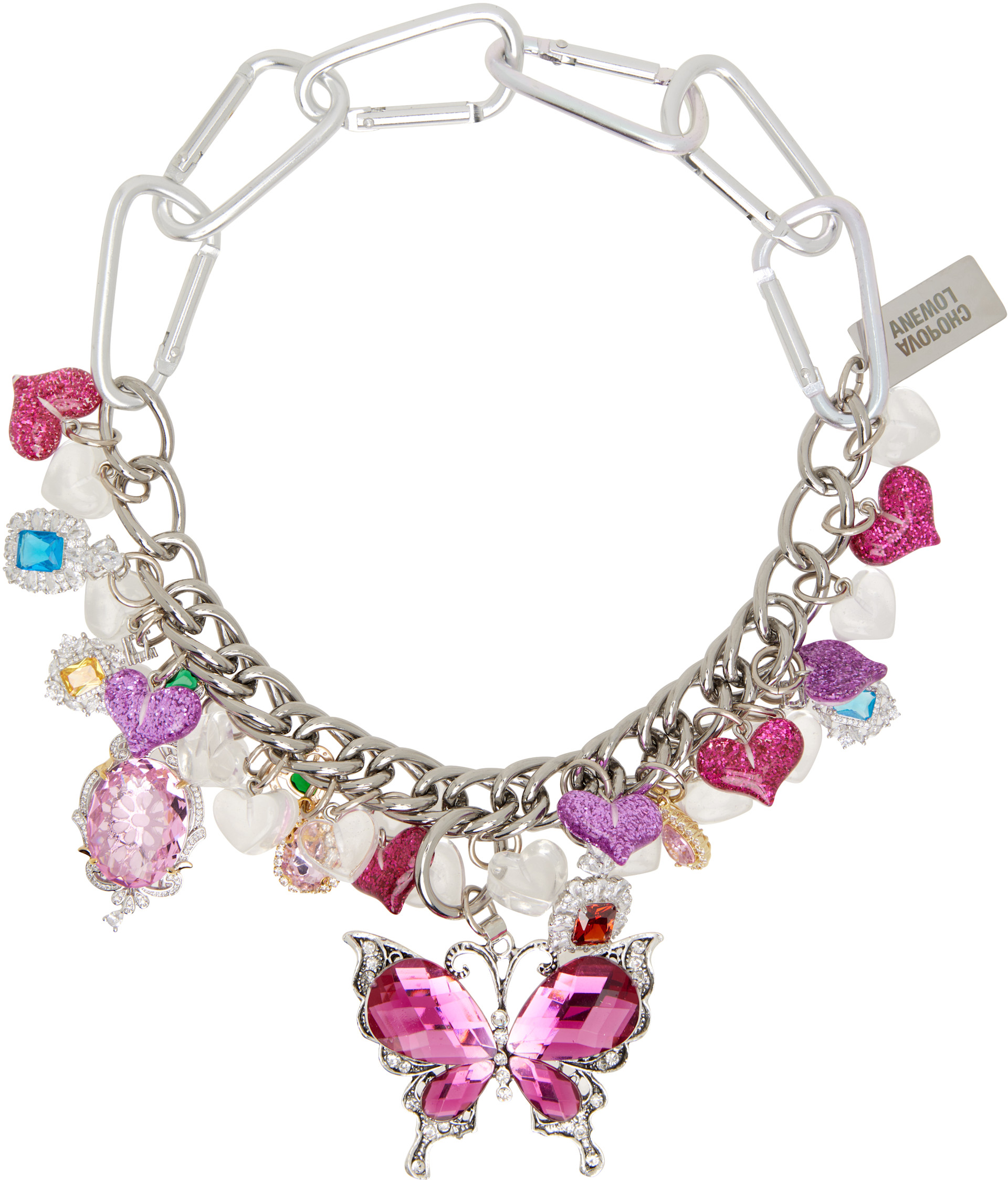 Chopova Lowena: 'Fly My Love' Carabiner Necklace | SSENSE Puerto Rico
