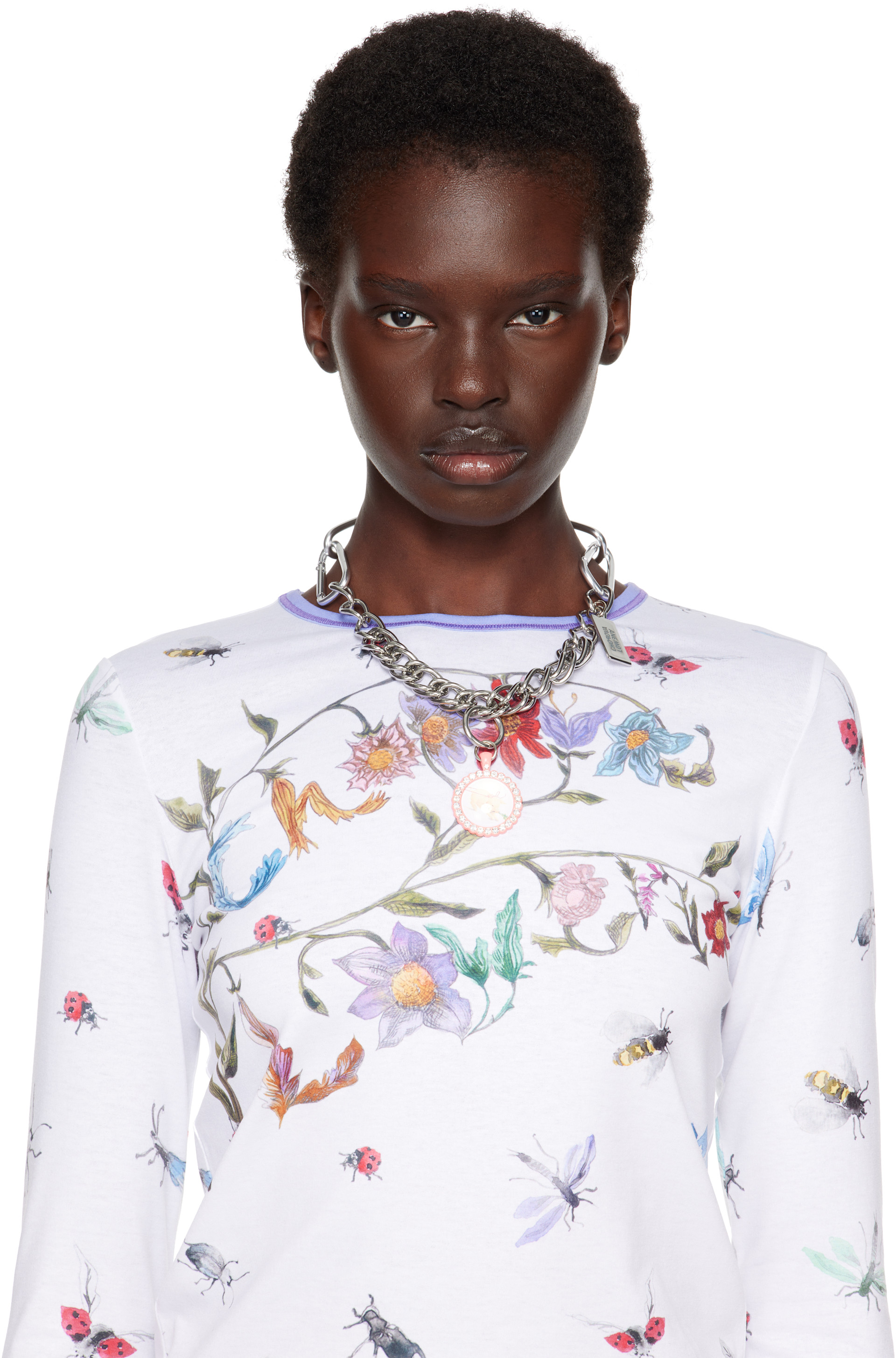 Chopova Lowena: 'I Love My Pig' ネックレス | SSENSE 日本