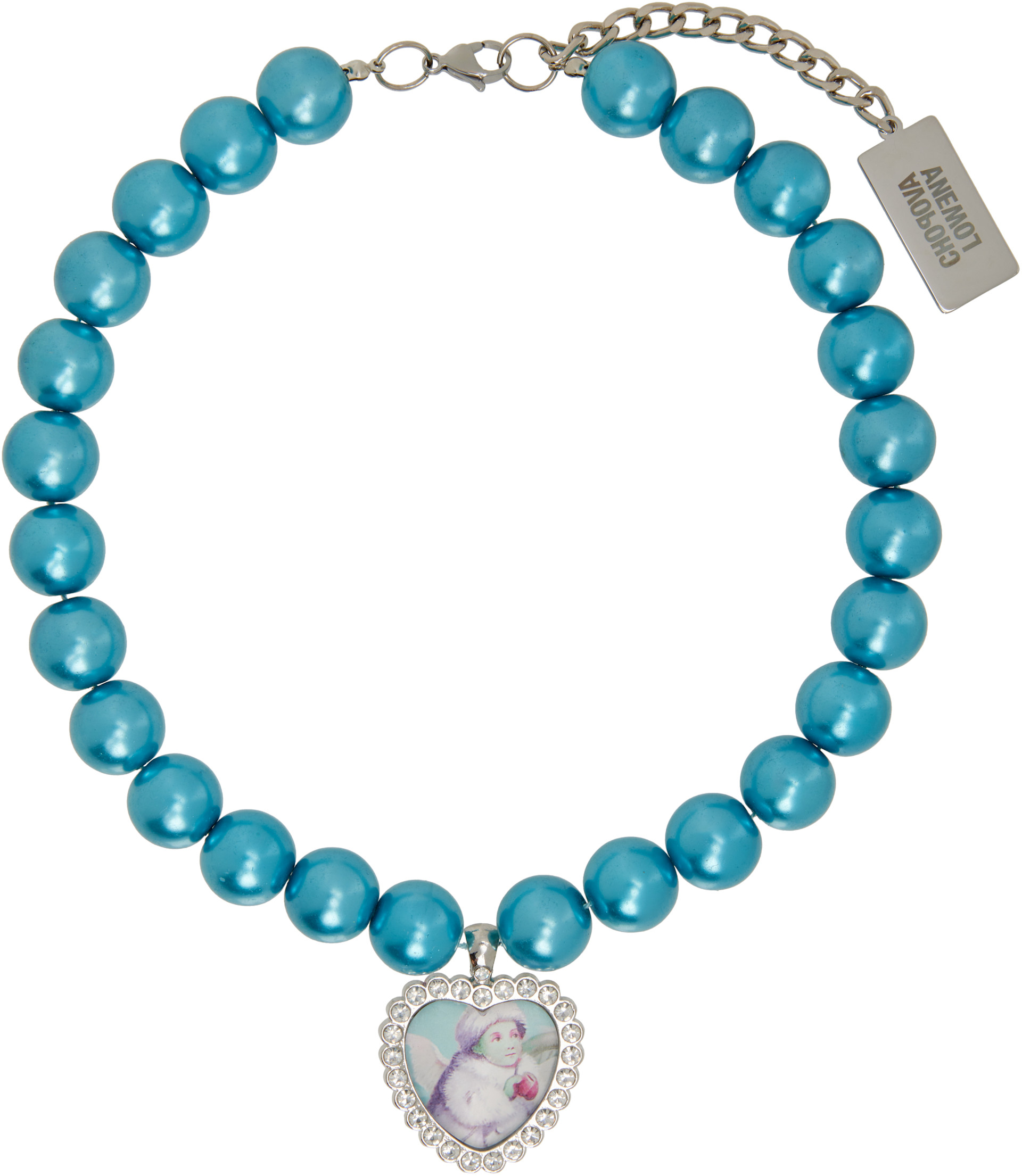 Chopova Lowena: Faux-Pearl Necklace | SSENSE