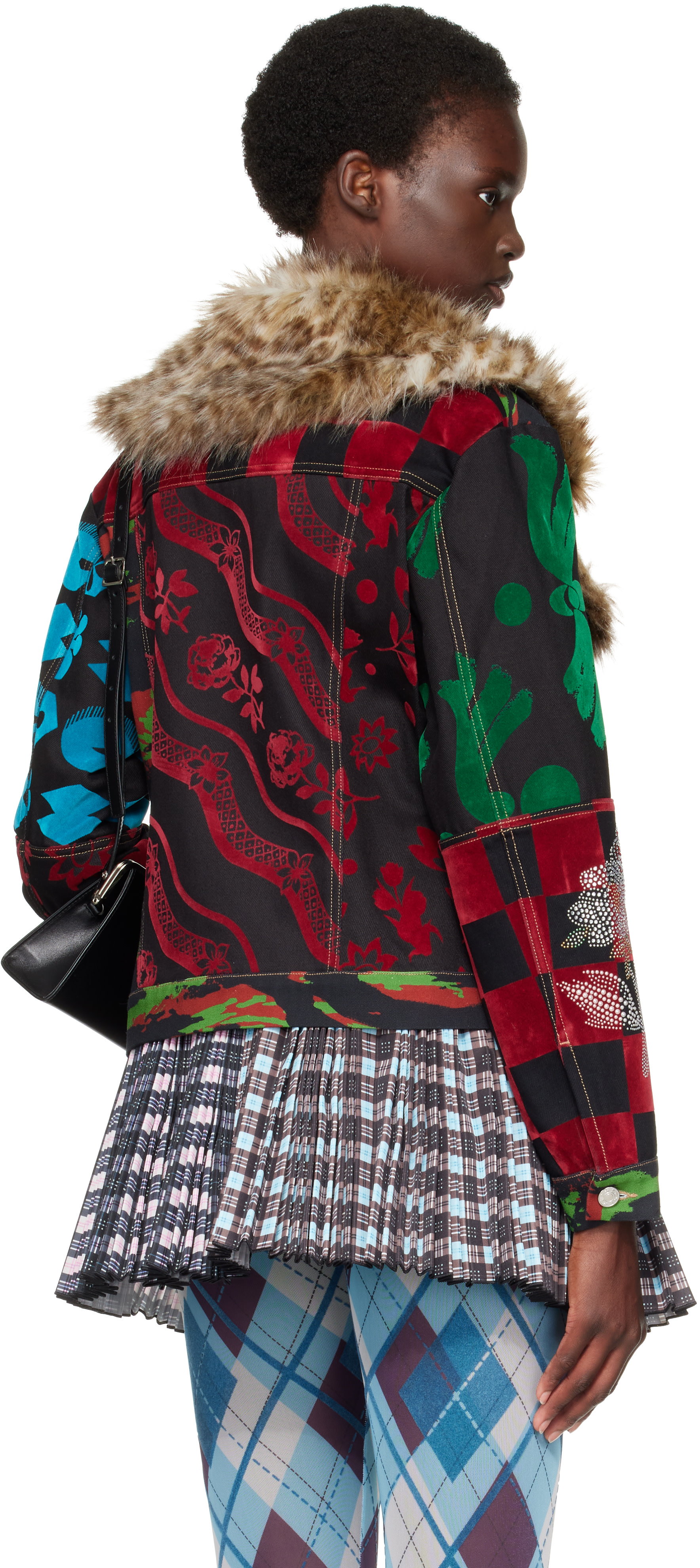 Chopova Lowena - Multicolor Patchwork Denim Jacket