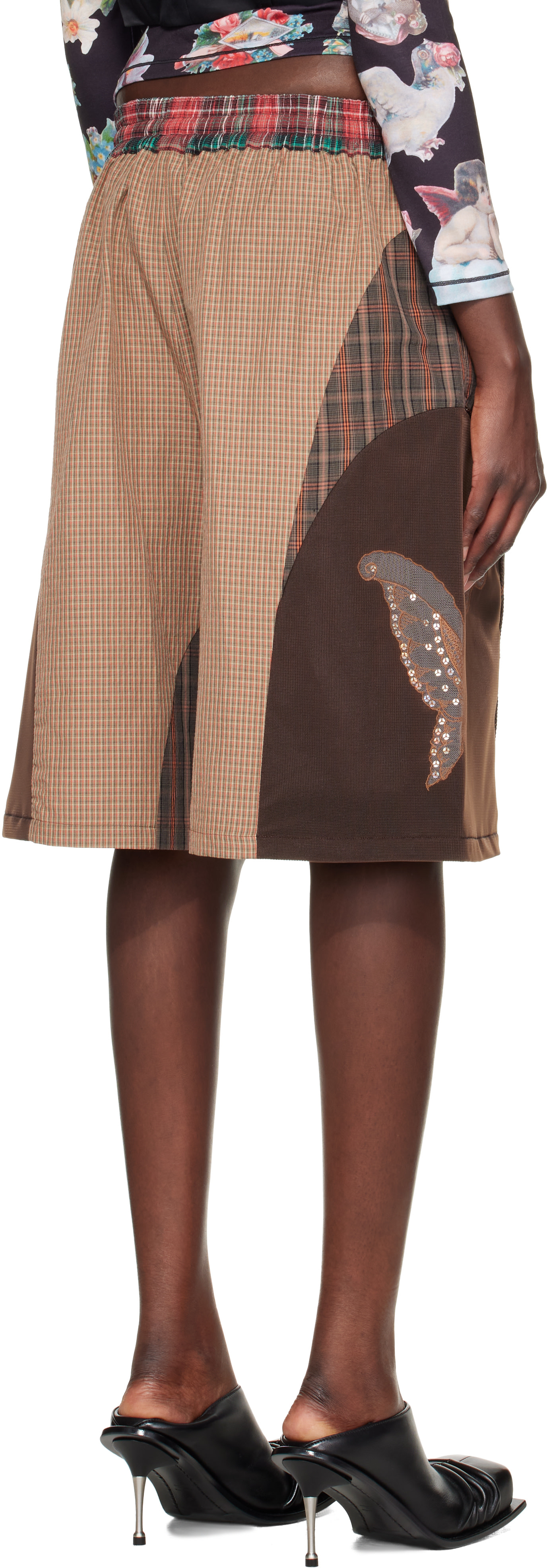 Chopova Lowena - Short Swoon brun