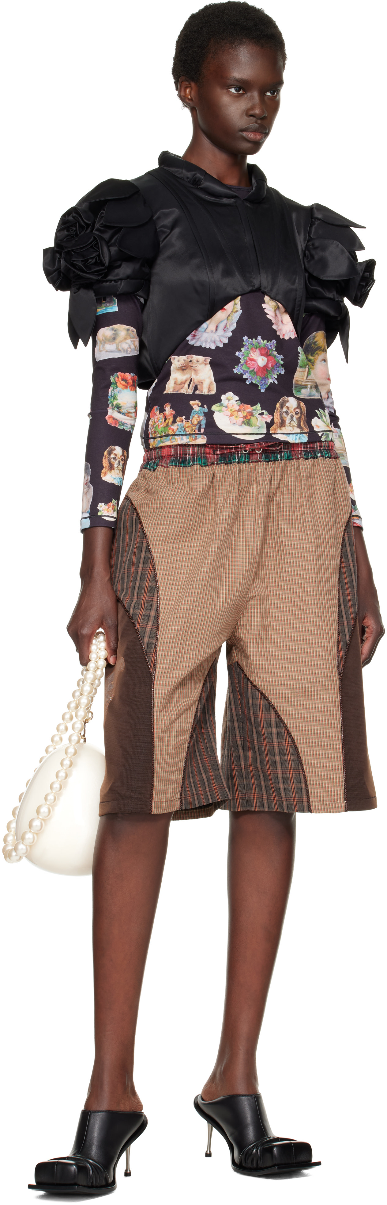 Chopova Lowena - Short Swoon brun