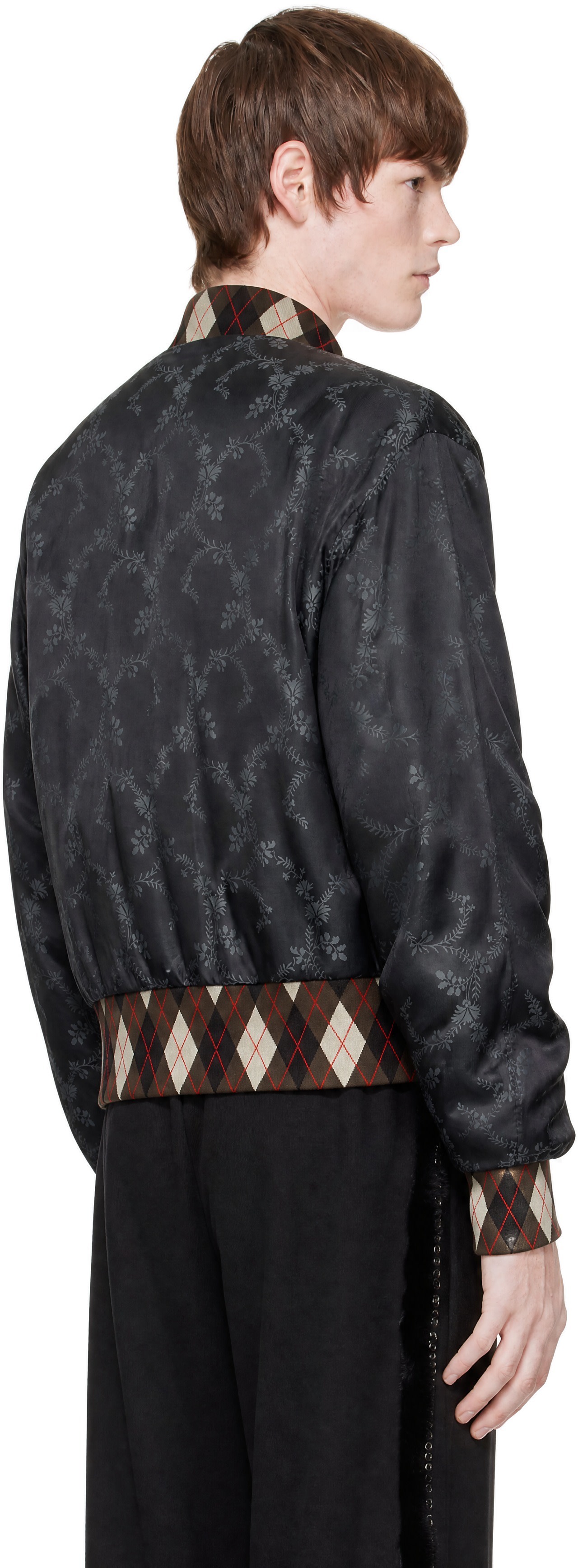 Chopova Lowena - Black Crescent Bomber Jacket