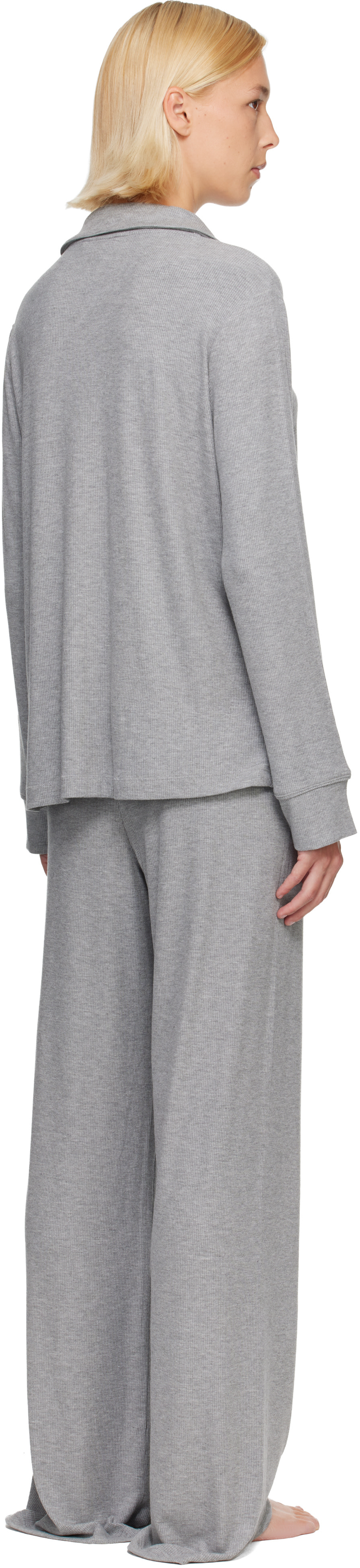 SKIMS - Pyjama gris - Soft Lounge