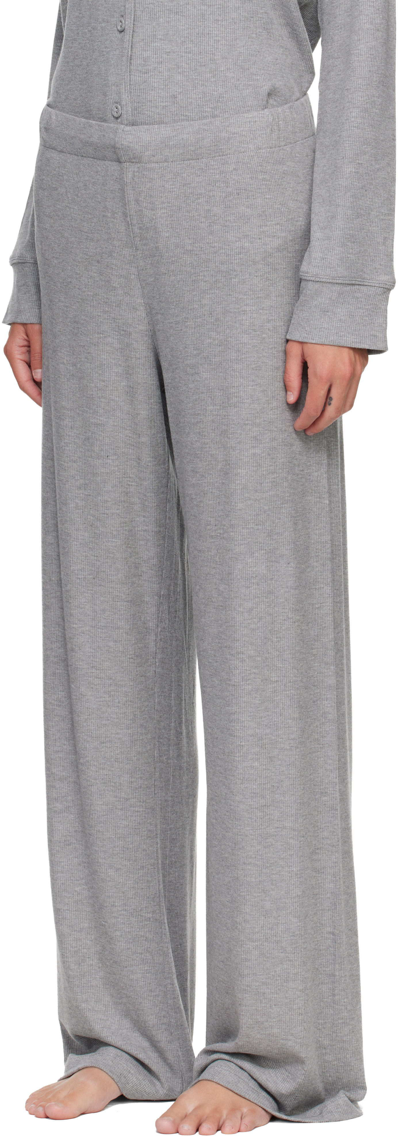 SKIMS - Pyjama gris - Soft Lounge
