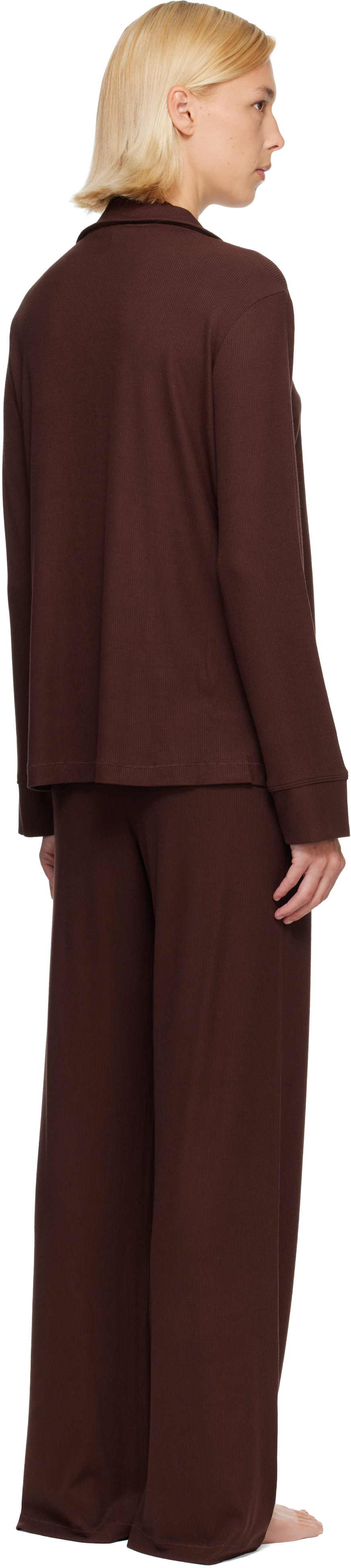 SKIMS - Pyjama brun - Soft Lounge