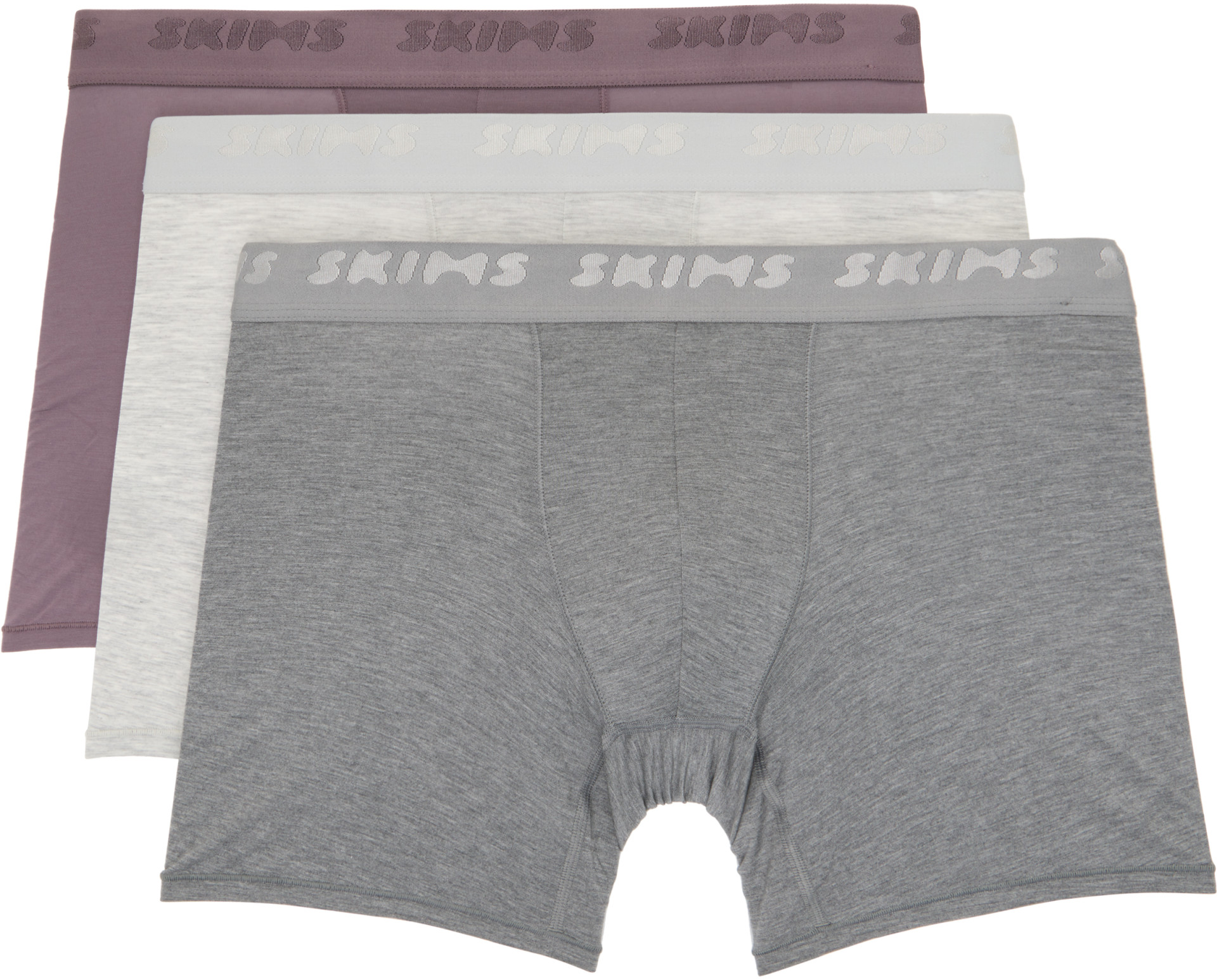 SKIMS - Three-Pack Multicolor SKIMS Stretch 5" Boxer Briefs