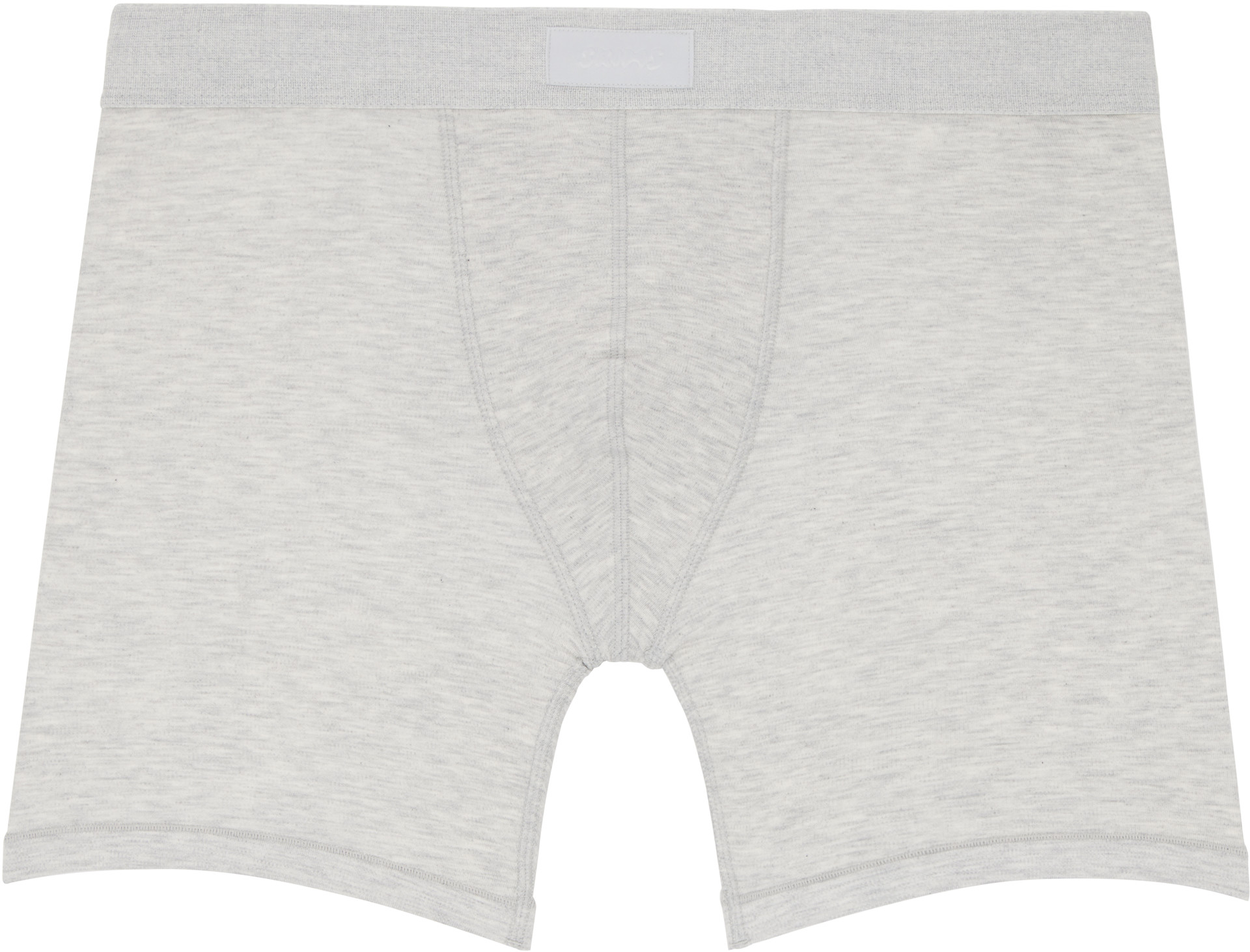 SKIMS - Three-Pack Gray SKIMS Cotton 5" Boxer Briefs