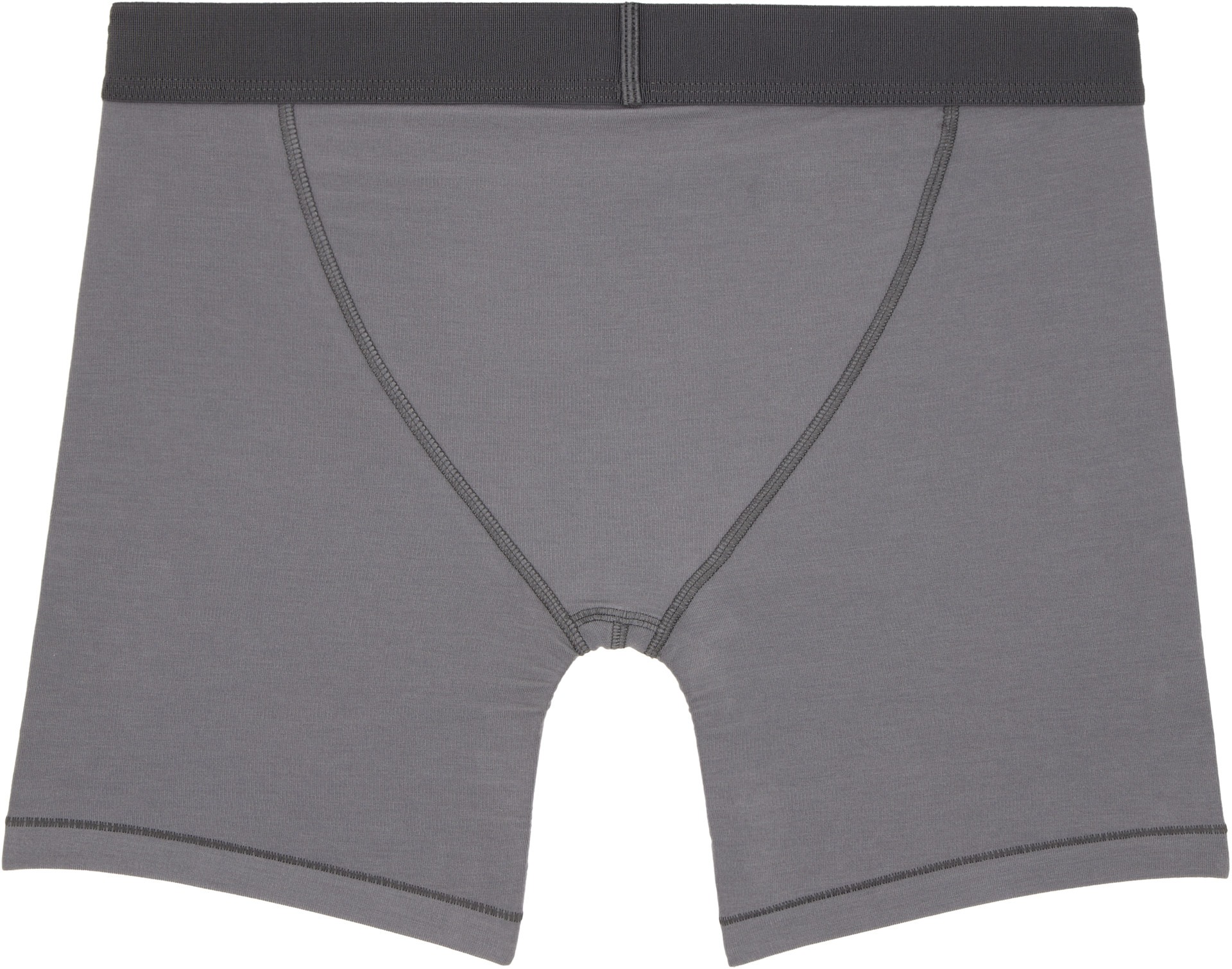SKIMS - Three-Pack Gray SKIMS Cotton 5" Boxer Briefs