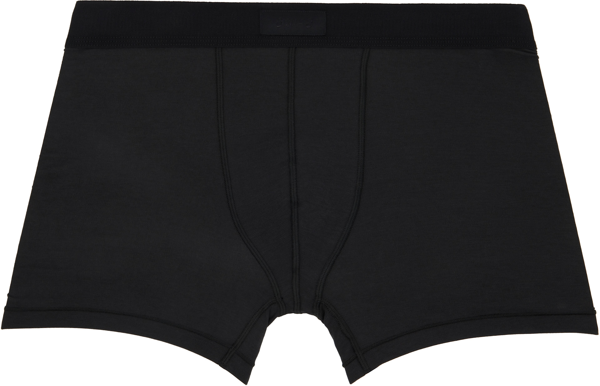 SKIMS - Three-Pack Black SKIMS Cotton 3" Boxer Briefs