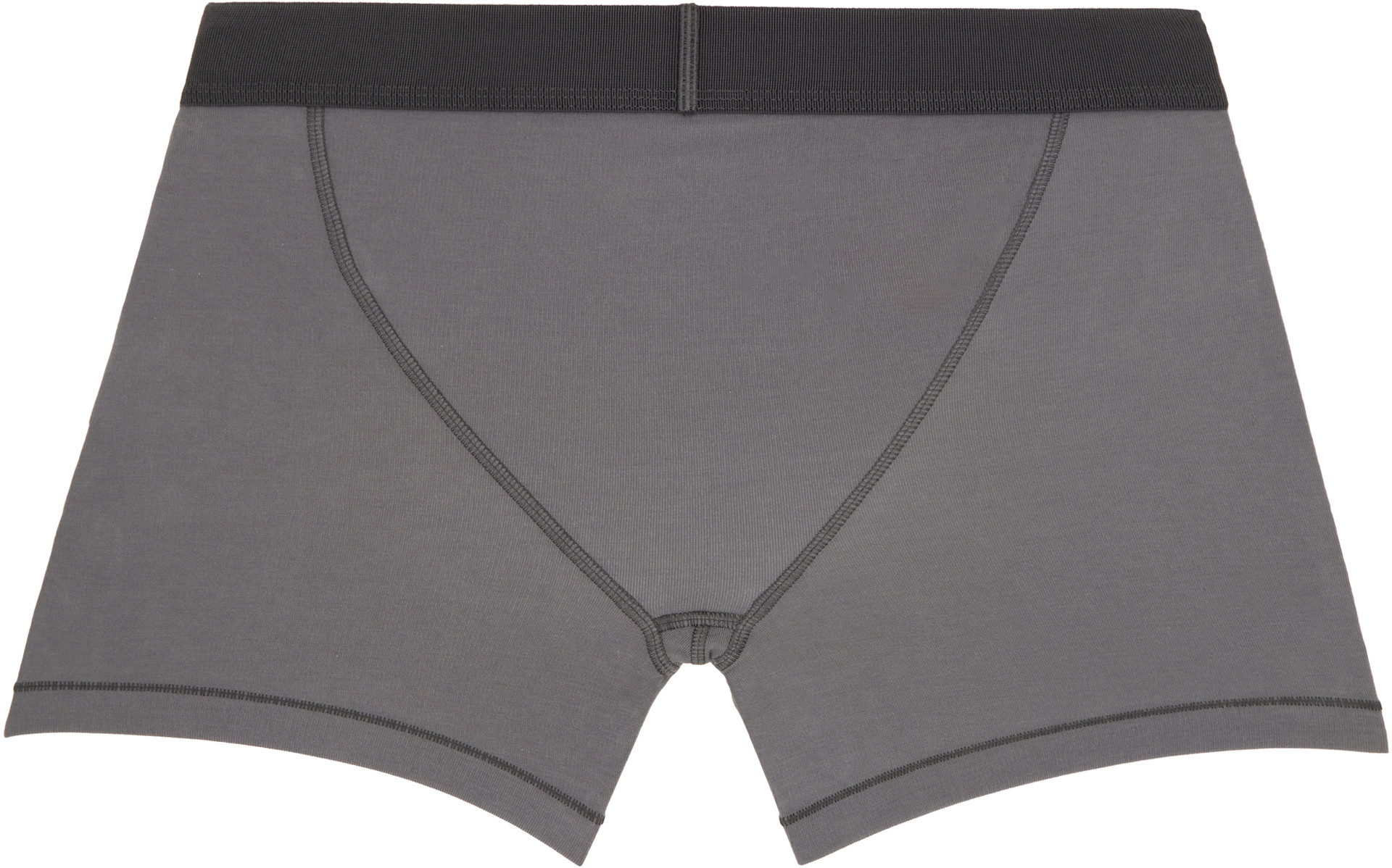 SKIMS - Three-Pack Gray SKIMS Cotton 3" Boxer Briefs
