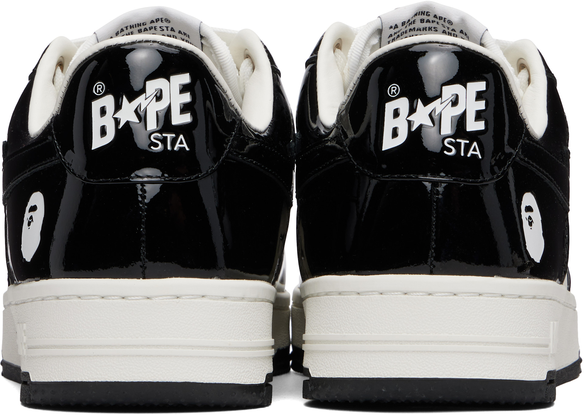 BAPE - Baskets #1 noires à étoile emblématique