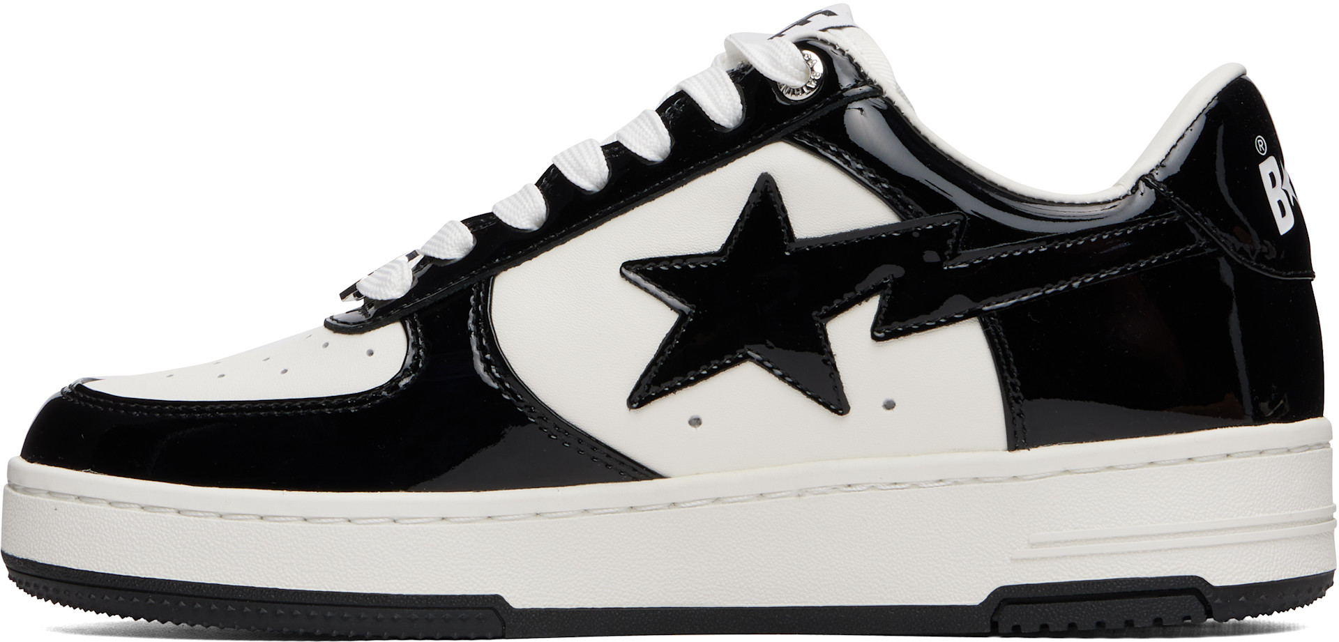 BAPE - Baskets #1 noires à étoile emblématique