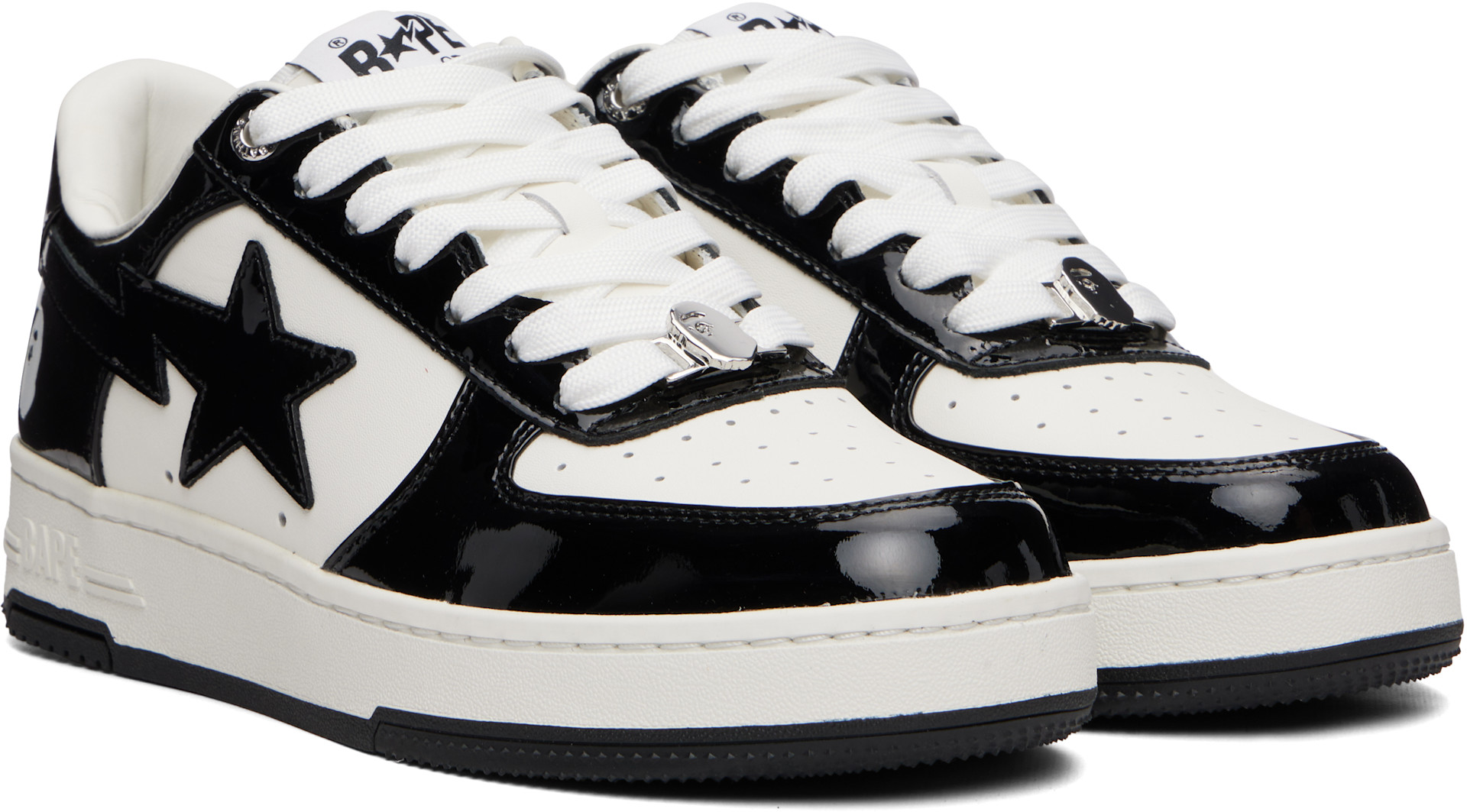 BAPE - Baskets #1 noires à étoile emblématique