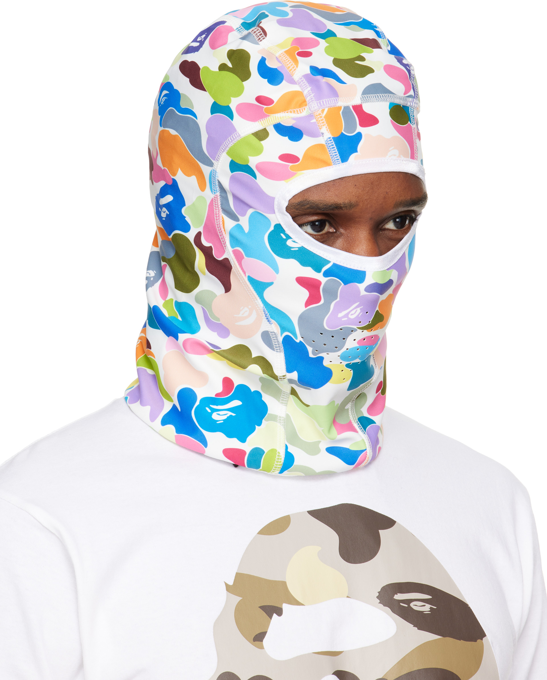 BAPE - Multicolor Camo Balaclava