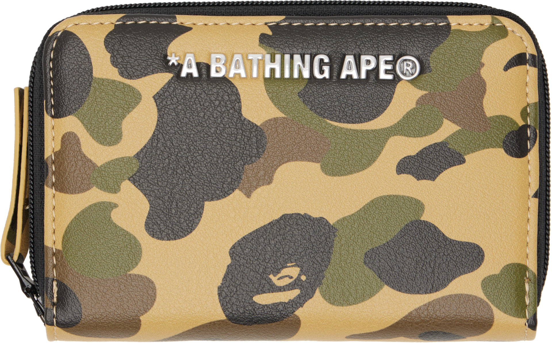 BAPE - Khaki 1st Camo Wallet