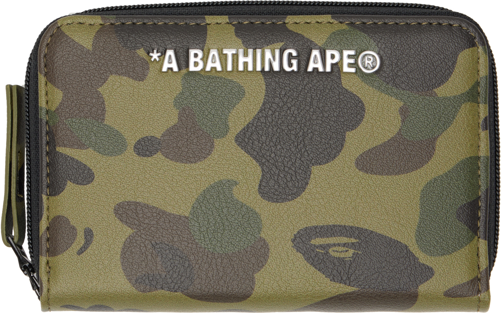 BAPE - Khaki 1st Camo Wallet