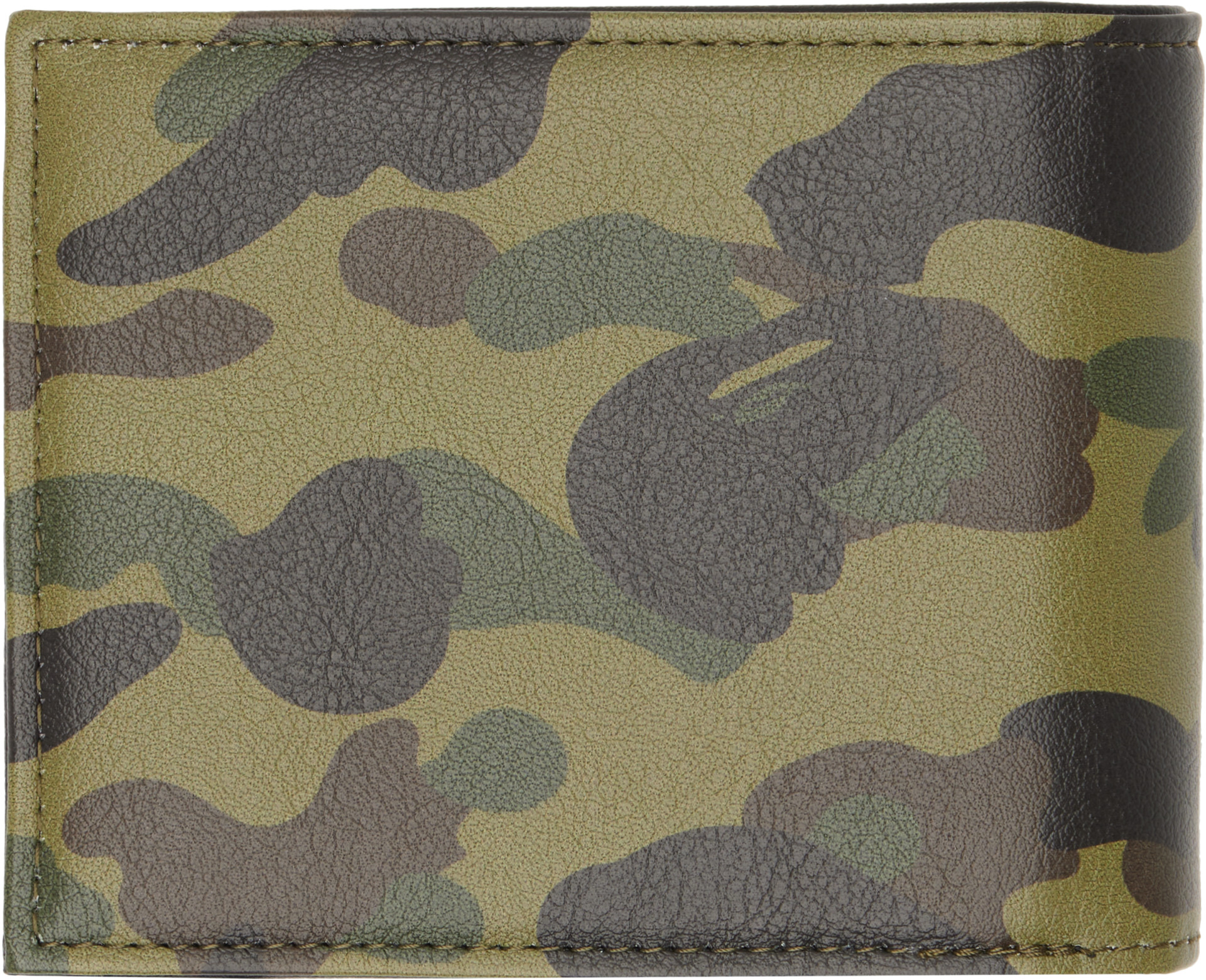 BAPE - Khaki 1st Camo Mini Wallet