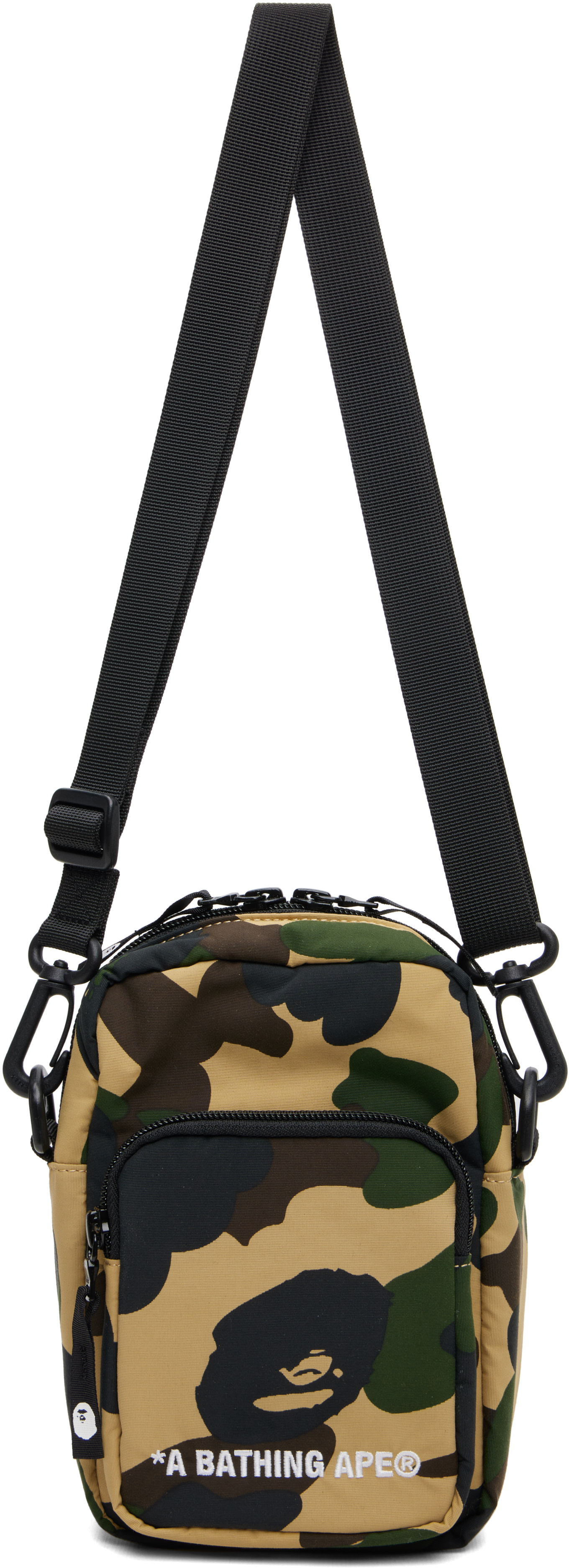 BAPE - Beige 1st Camo Mini Shoulder Satchel