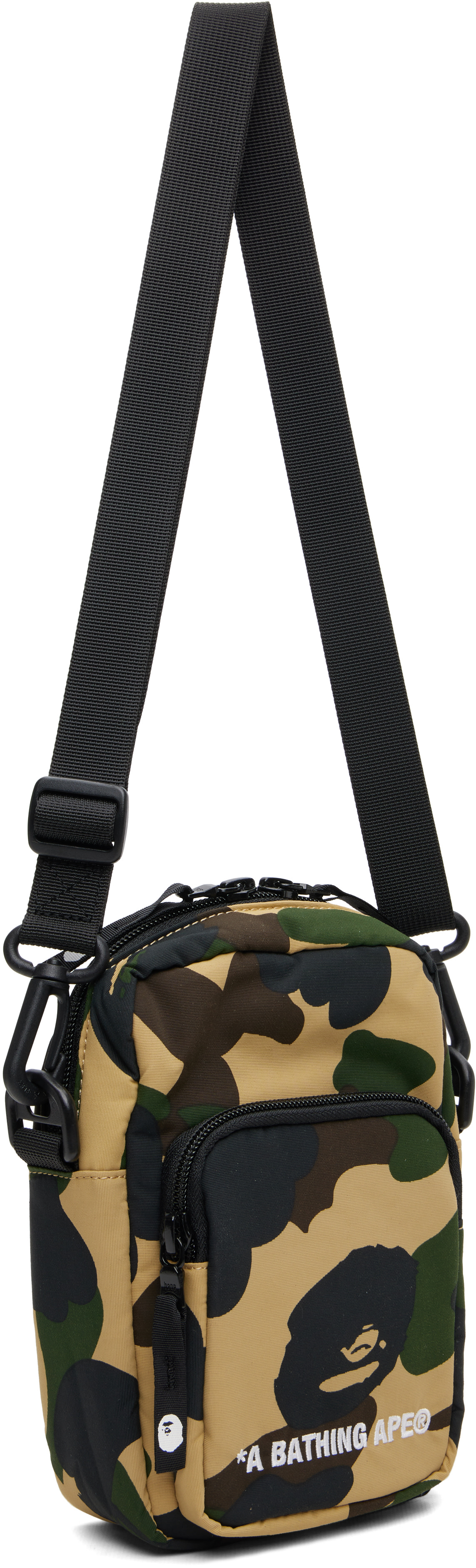 BAPE - Beige 1st Camo Mini Shoulder Satchel
