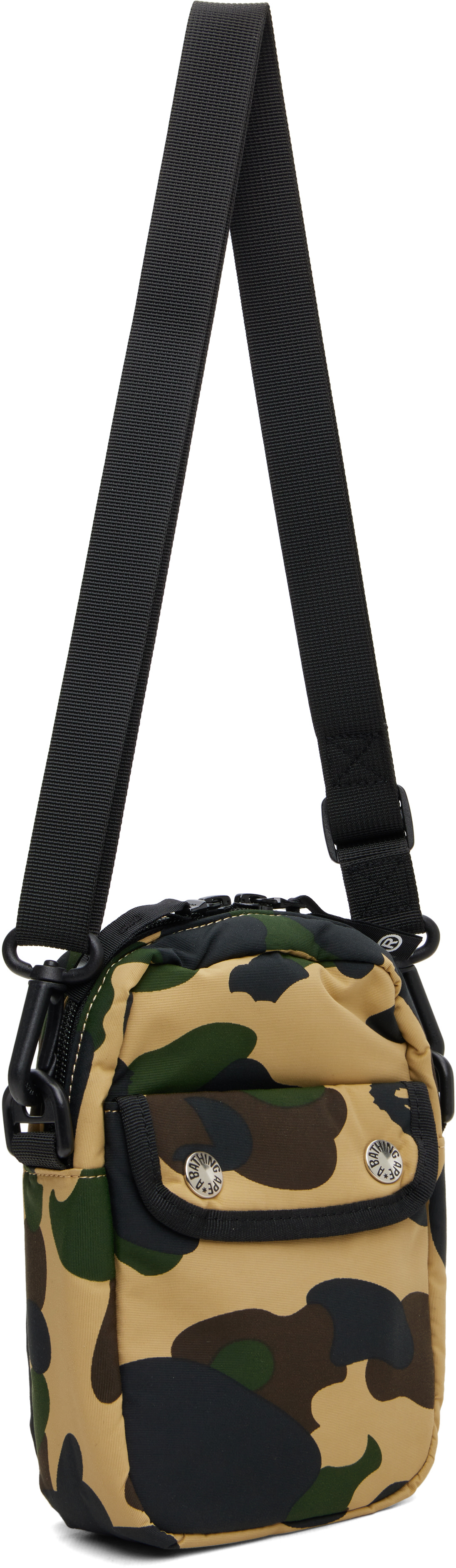 BAPE - Beige 1st Camo Mini Shoulder Satchel