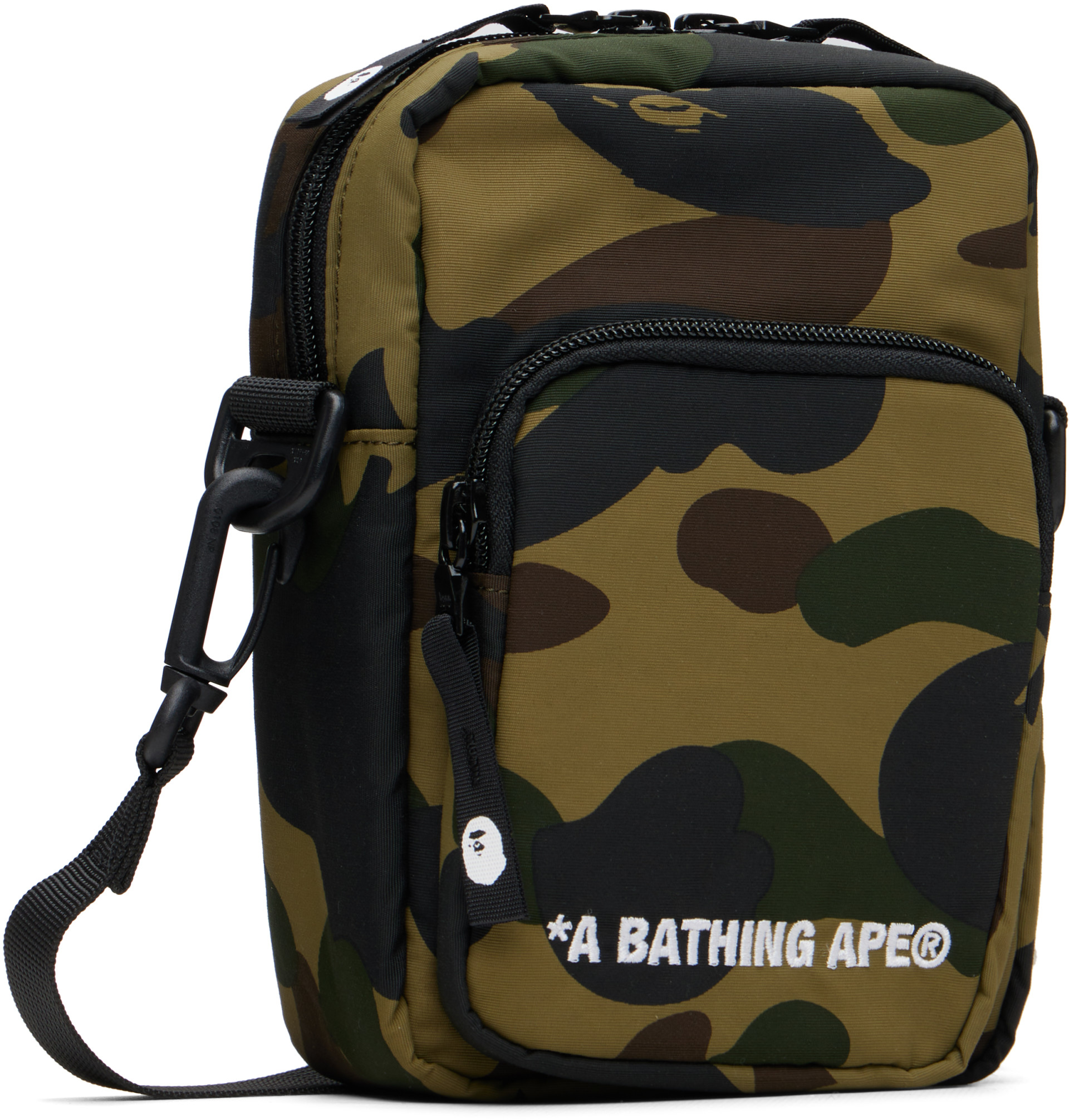 BAPE - Khaki 1st Camp Mini Shoulder Bag