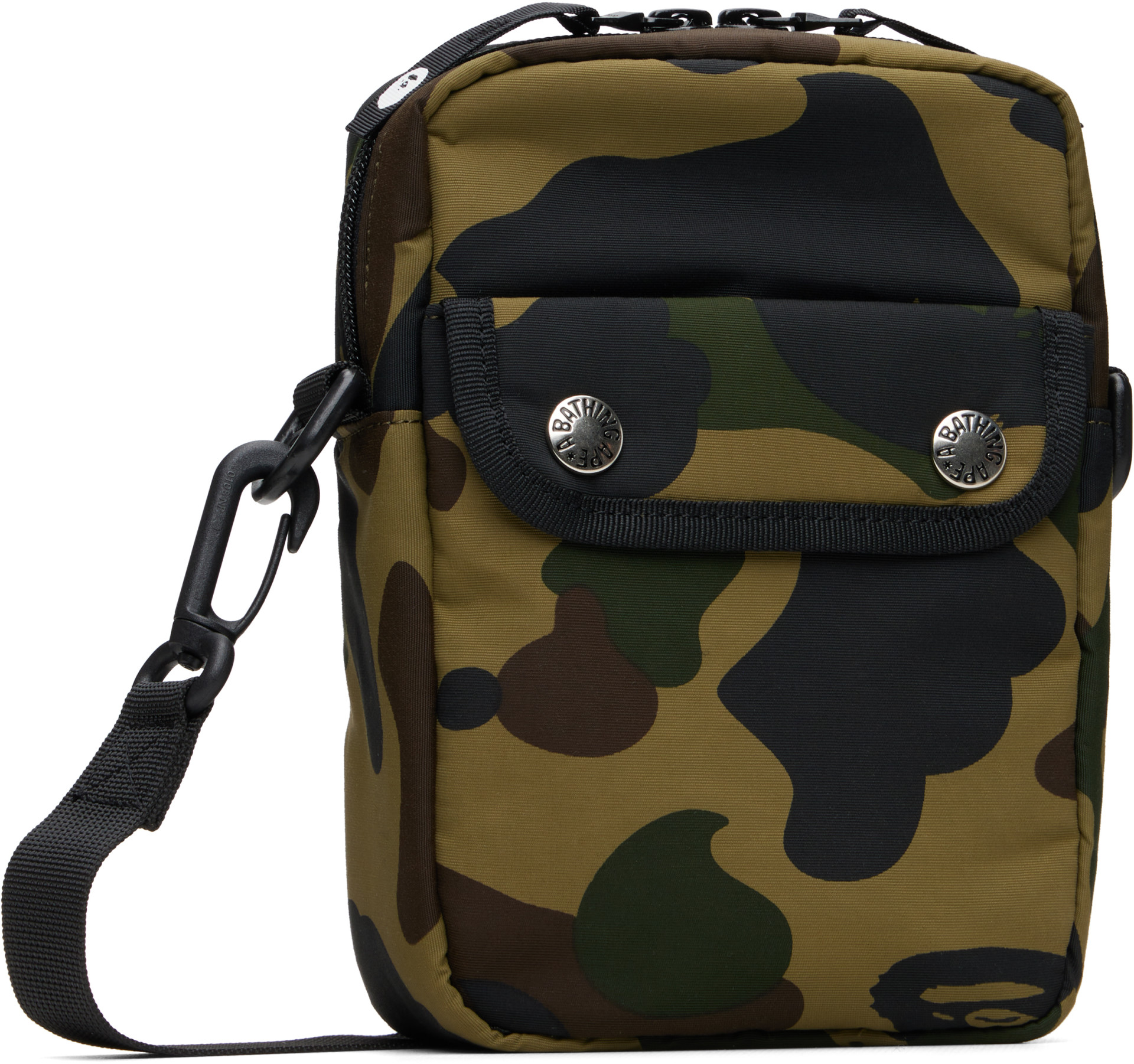 BAPE - Khaki 1st Camp Mini Shoulder Bag
