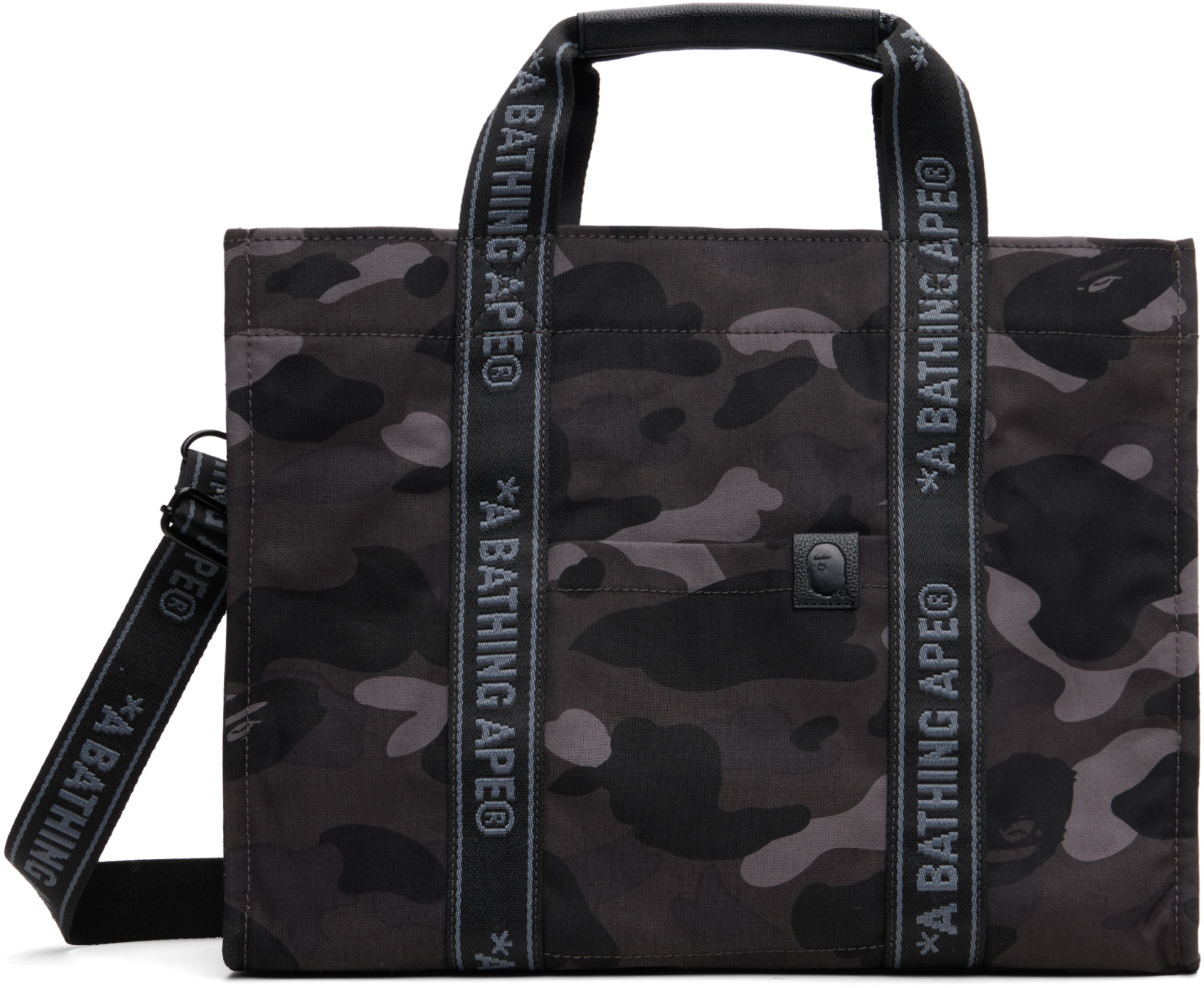 BAPE - Gray Color Camo 2Way Tote