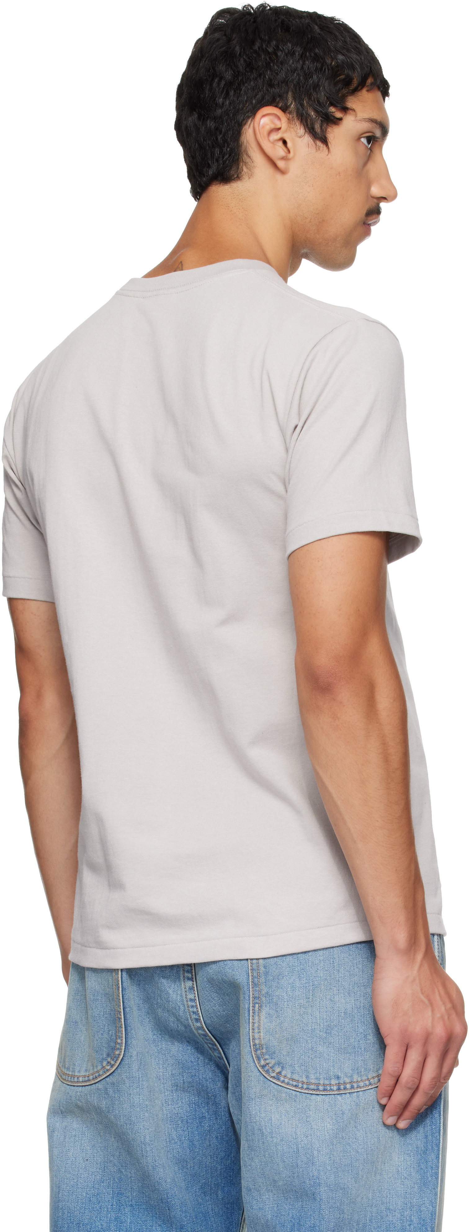BAPE - グレー College Tシャツ