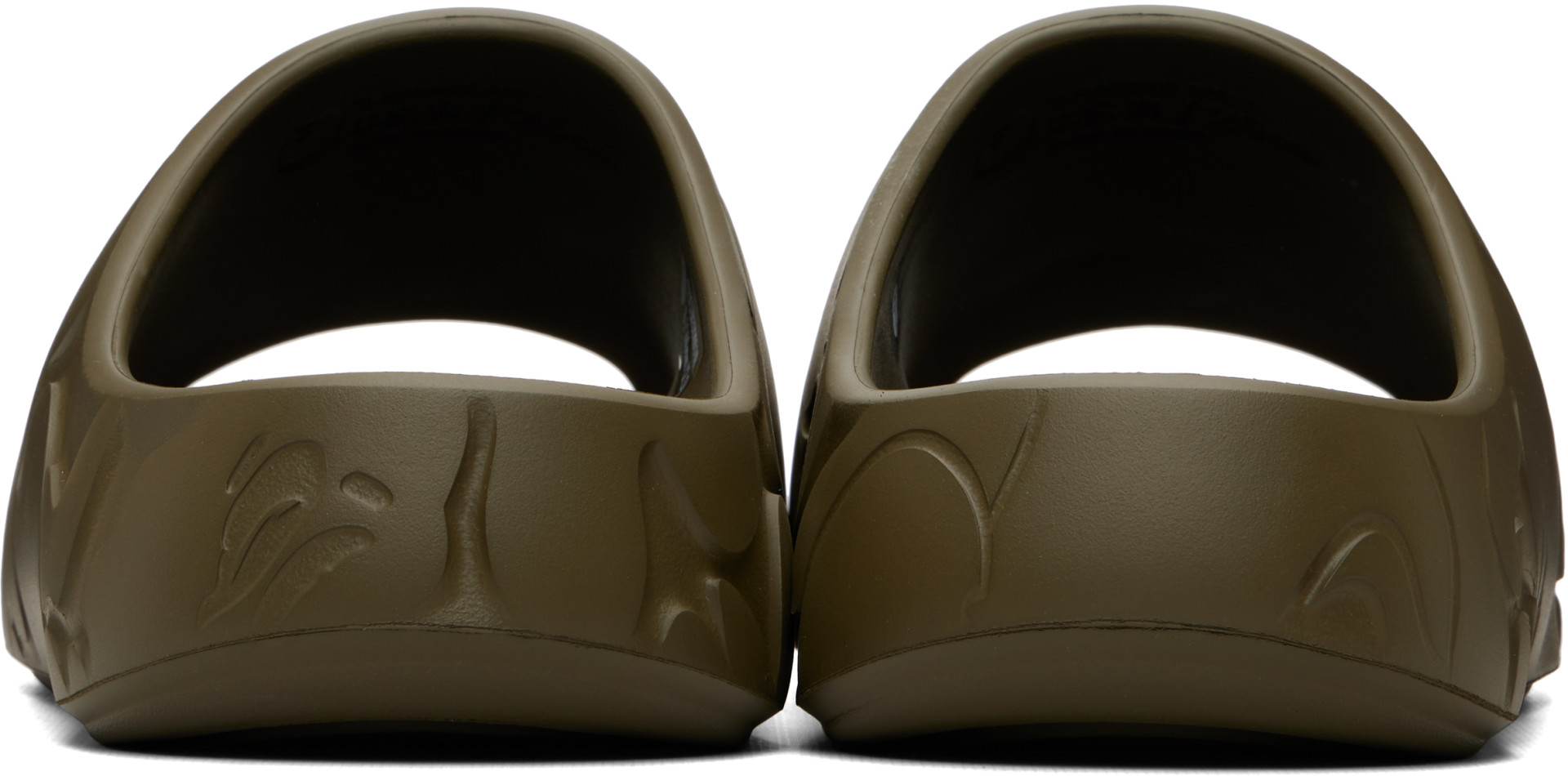 BAPE - Khaki BAPE #1 Slides