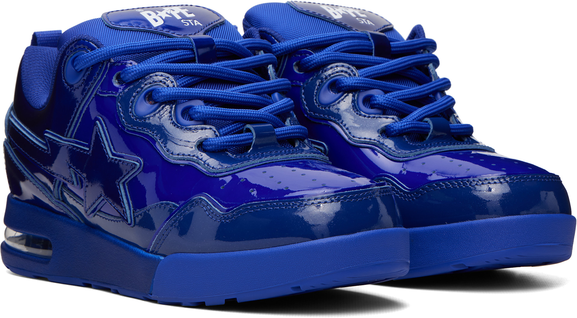 BAPE - Navy FLIP STA #1 Sneakers
