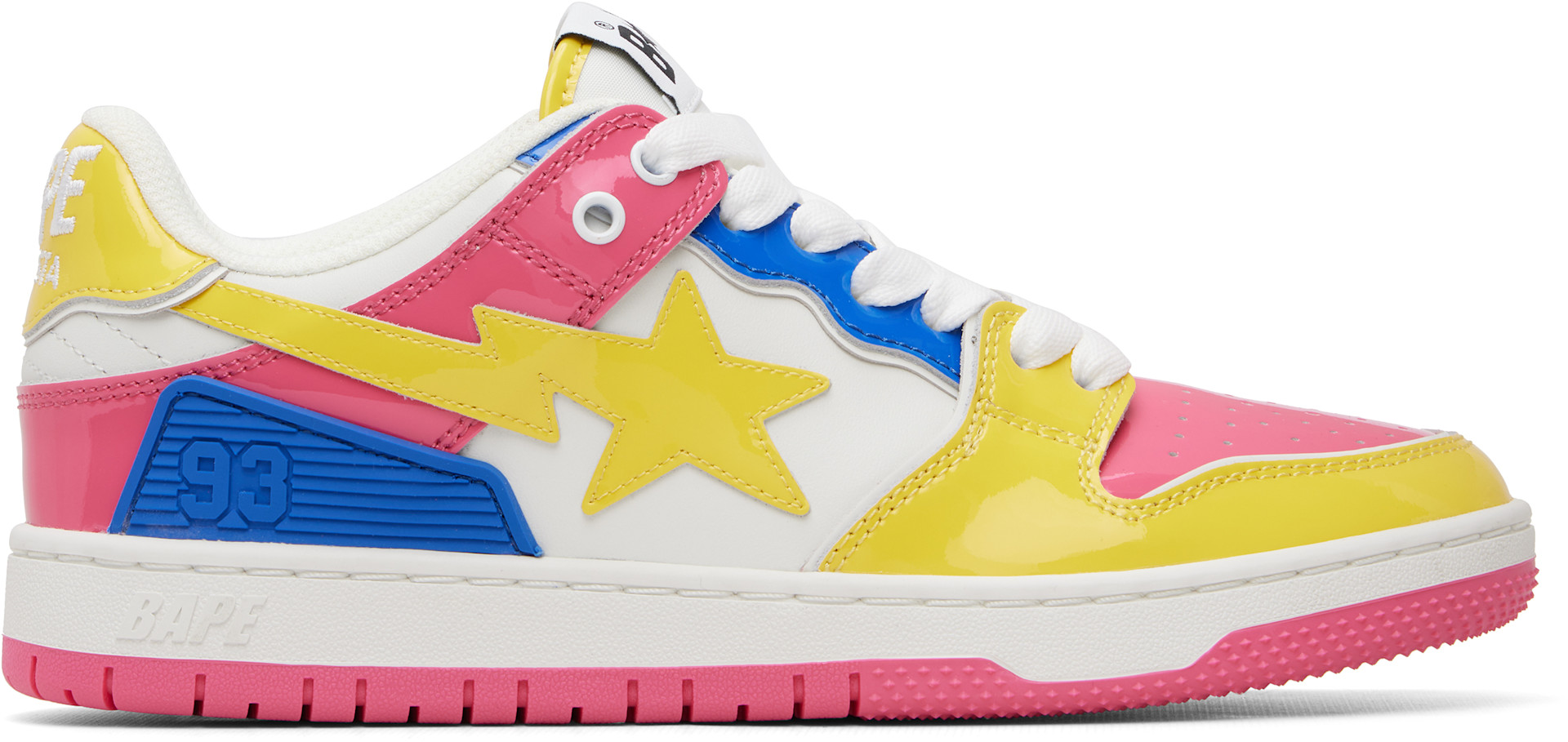 BAPE - Multicolor SK8 STA #2 Sneakers