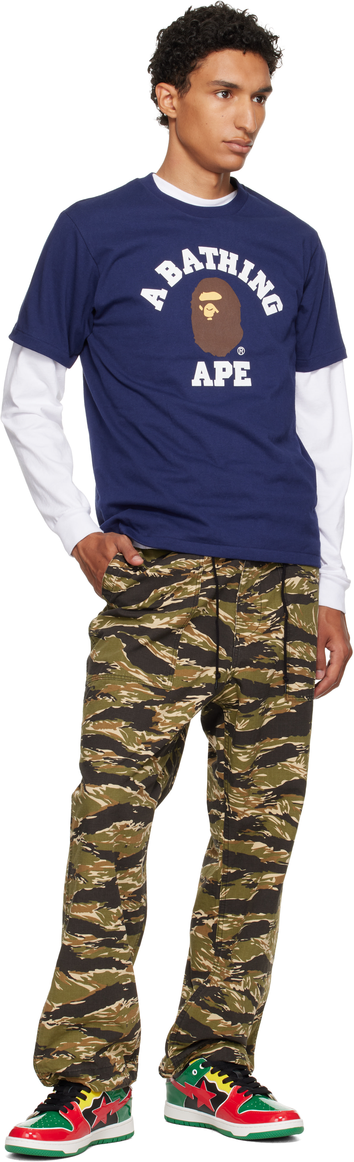 BAPE - Multicolor SK8 STA #2 Sneakers