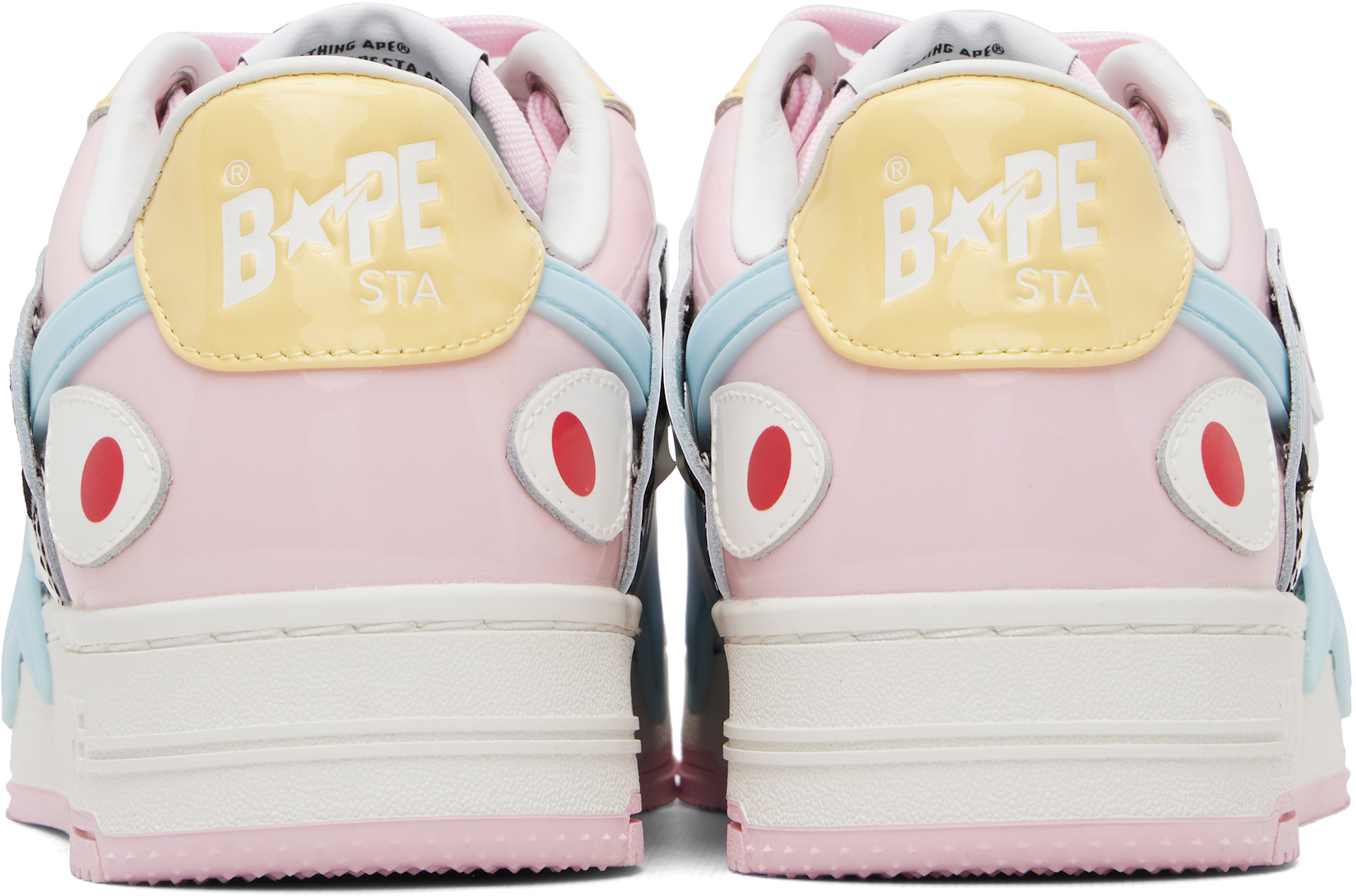 BAPE - Pink BAPE STA #1 Sneakers