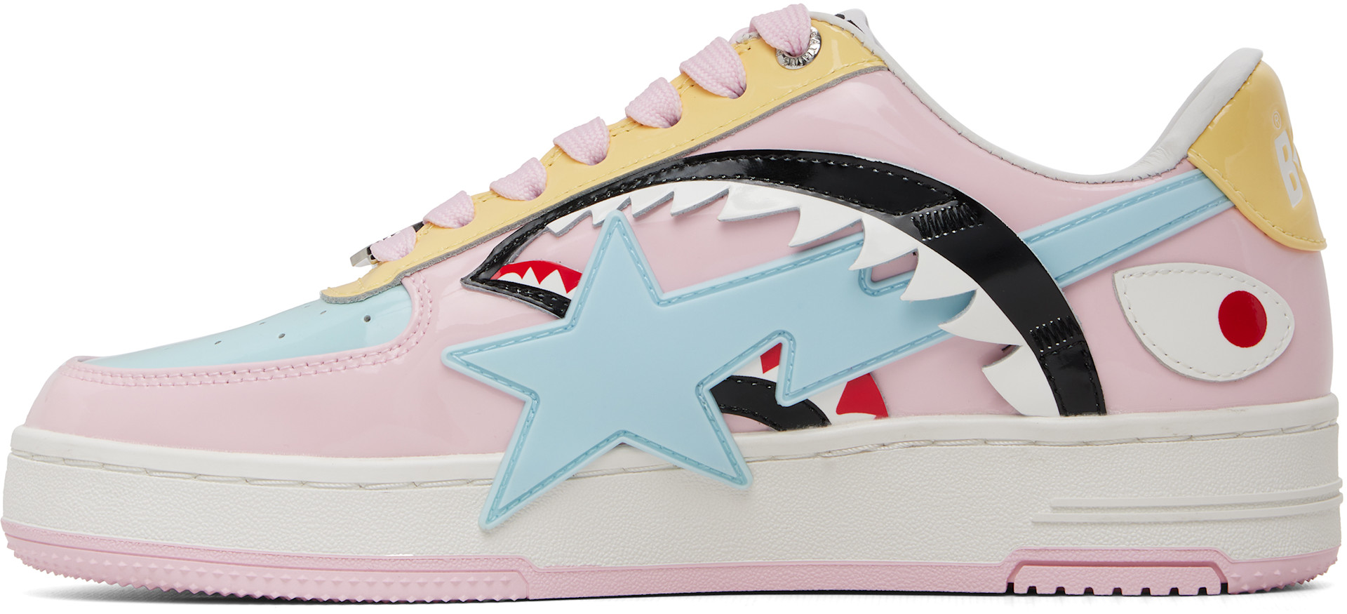 BAPE - Pink BAPE STA #1 Sneakers