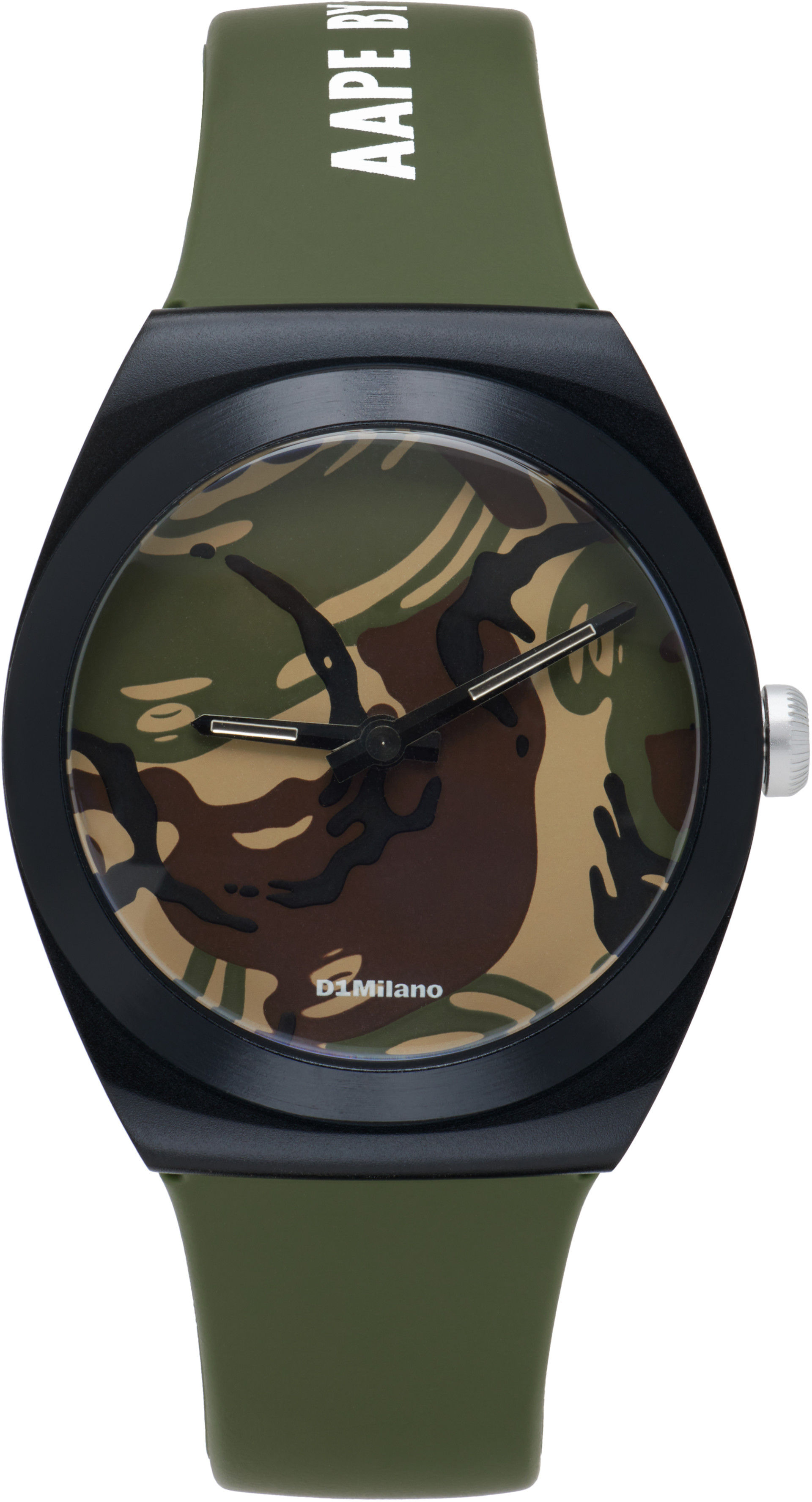 AAPE by A Bathing Ape - D1 Milano Edition Camo Canva Watch