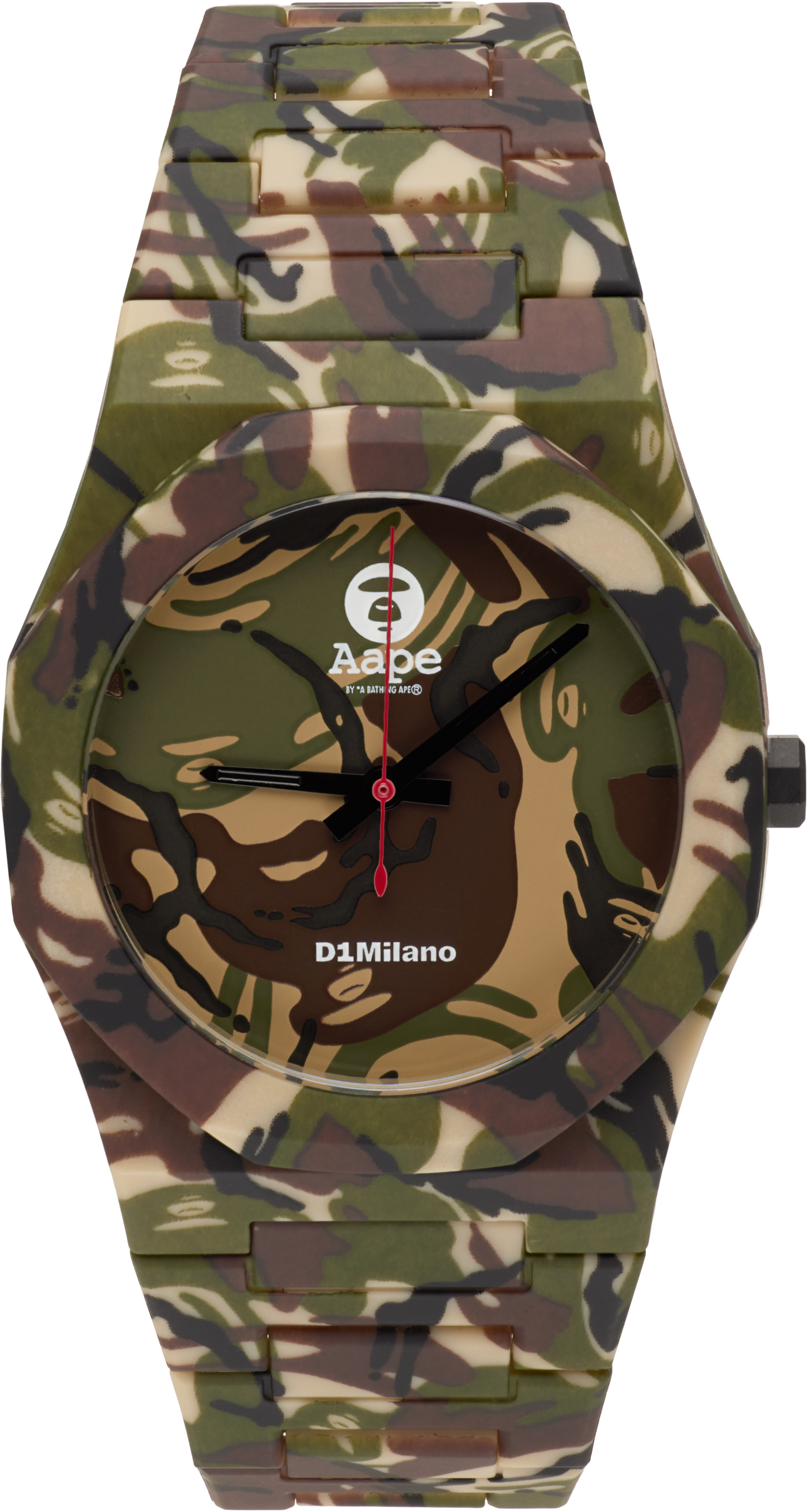 AAPE by A Bathing Ape - D1 Milano 카모 카본 워치