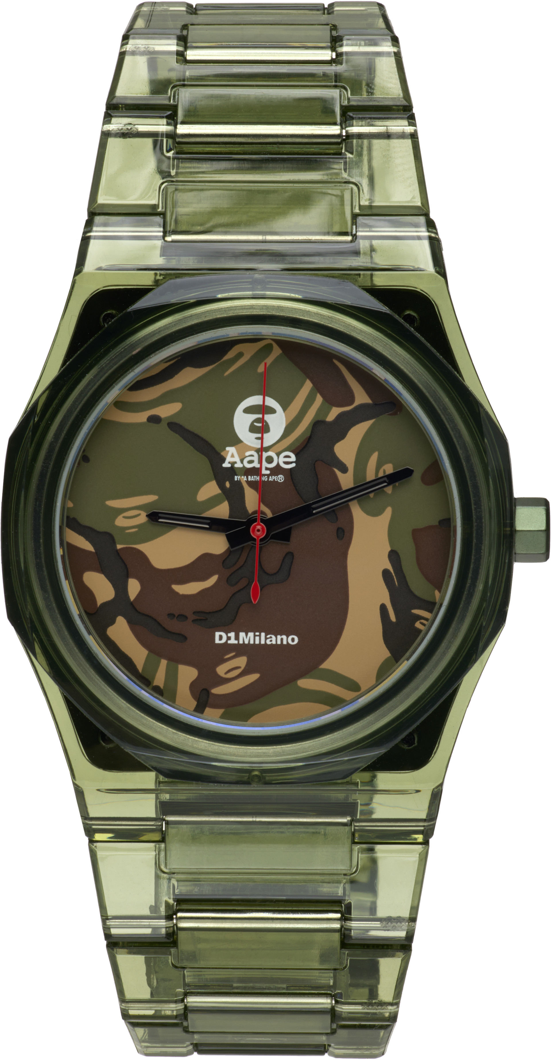 AAPE by A Bathing Ape - D1 Milano 카모 나일론 워치
