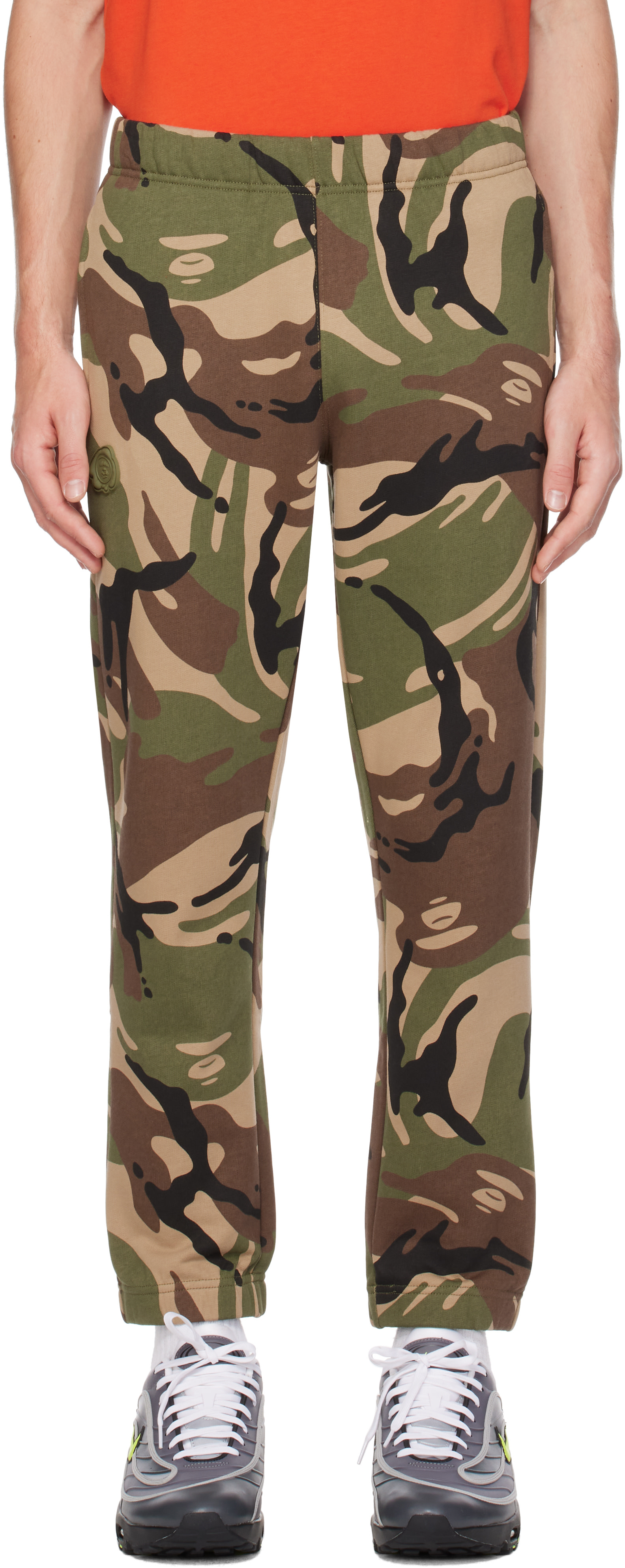 AAPE by A Bathing Ape - Khaki Basic Sweatpants