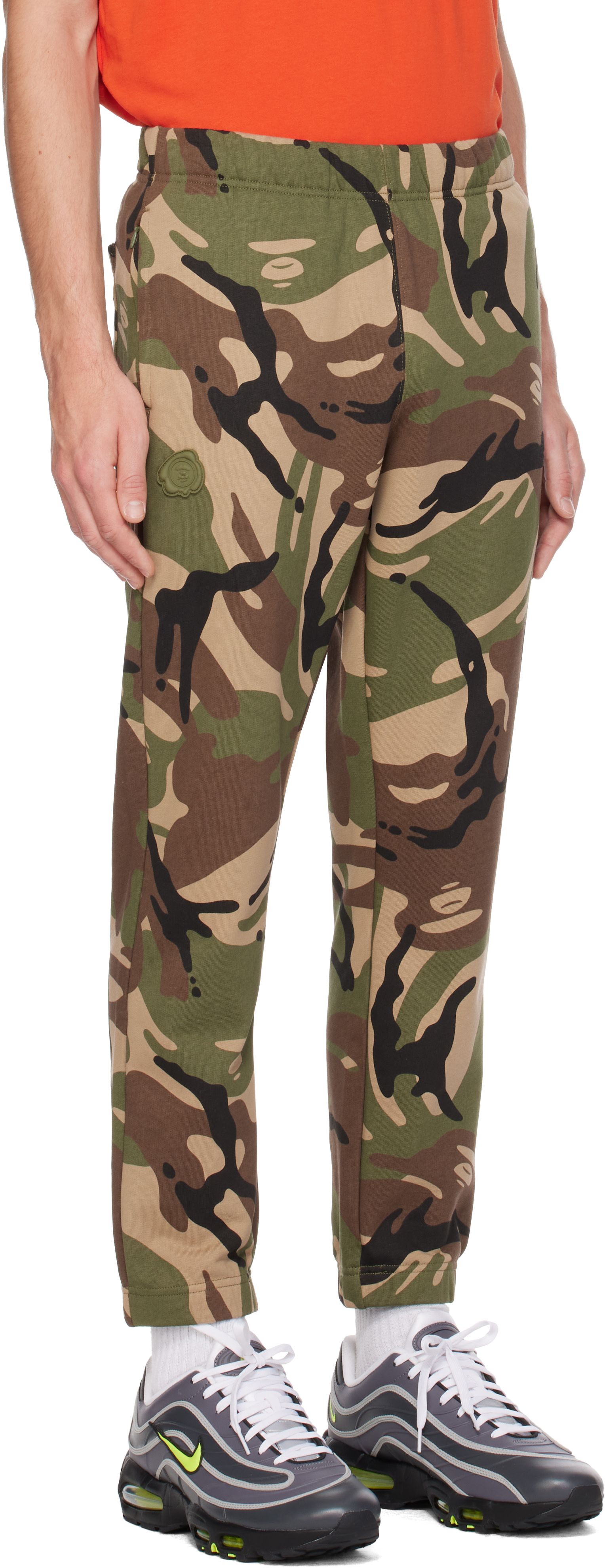 AAPE by A Bathing Ape - Khaki Basic Sweatpants
