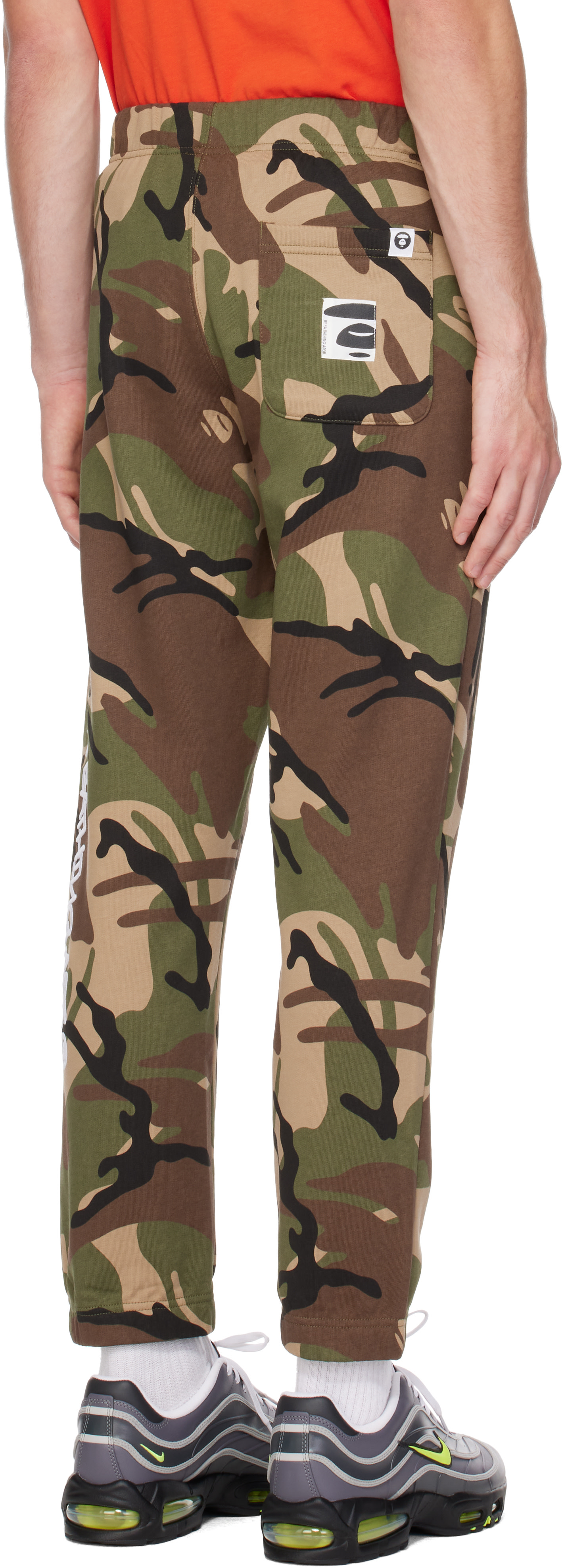 AAPE by A Bathing Ape - Khaki Basic Sweatpants