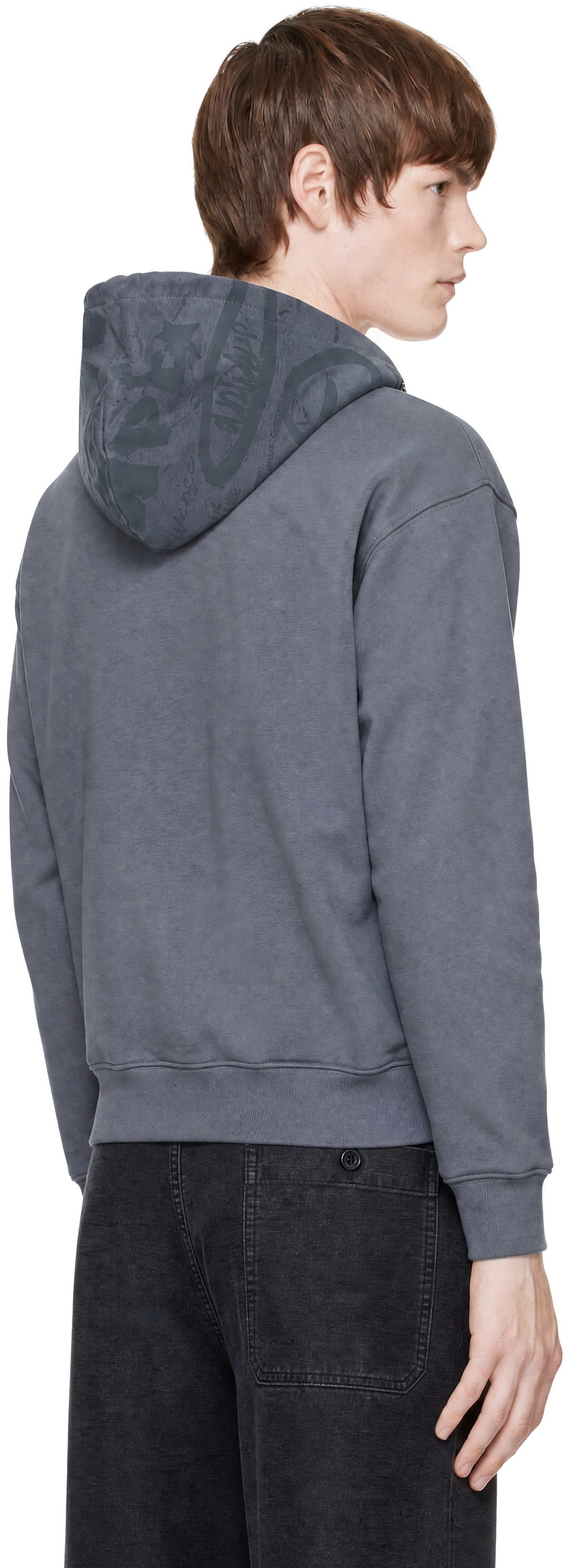 AAPE by A Bathing Ape - Gray Zip Hoodie