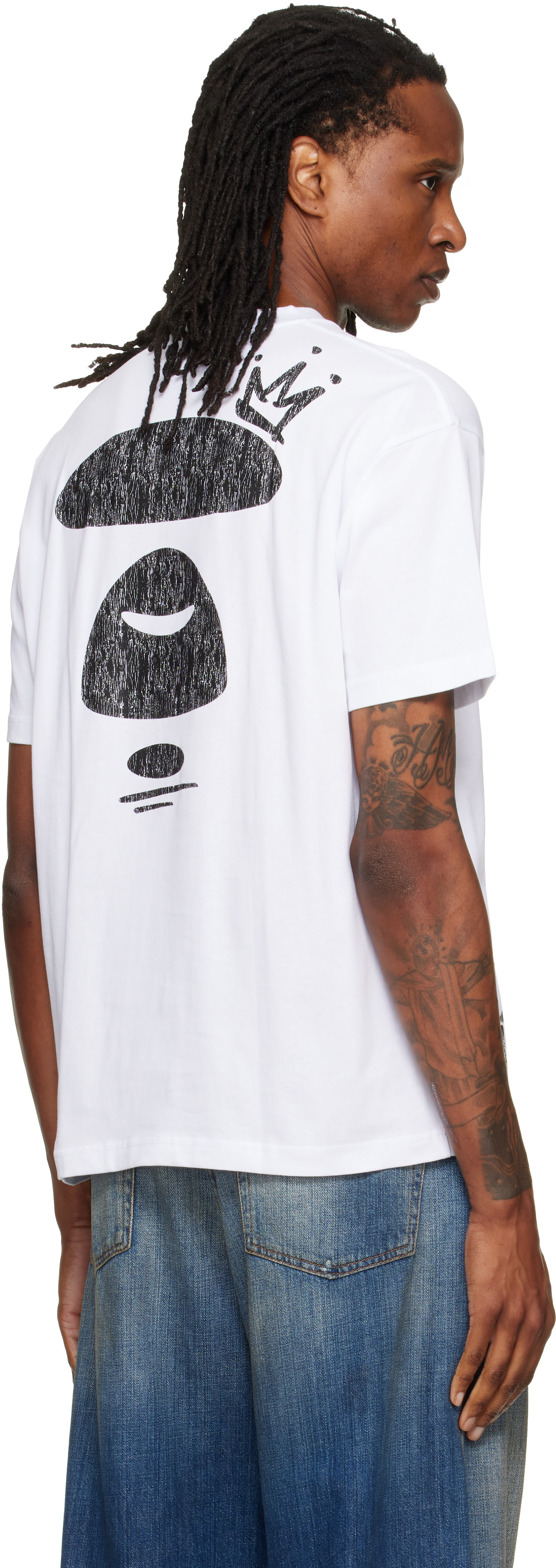 AAPE by A Bathing Ape - White Basic T-shirt